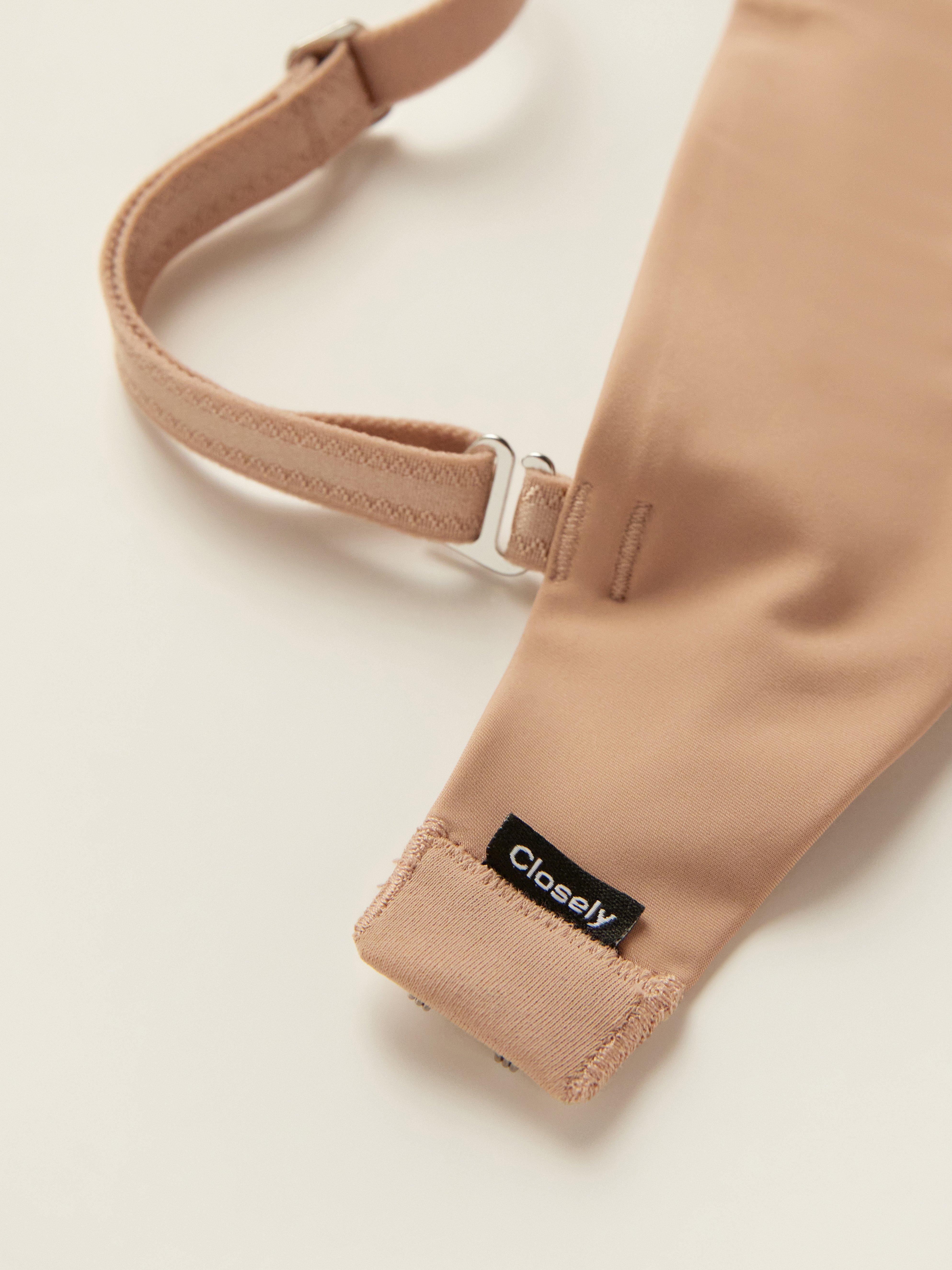 Unpadded Bra - Closely - Beige