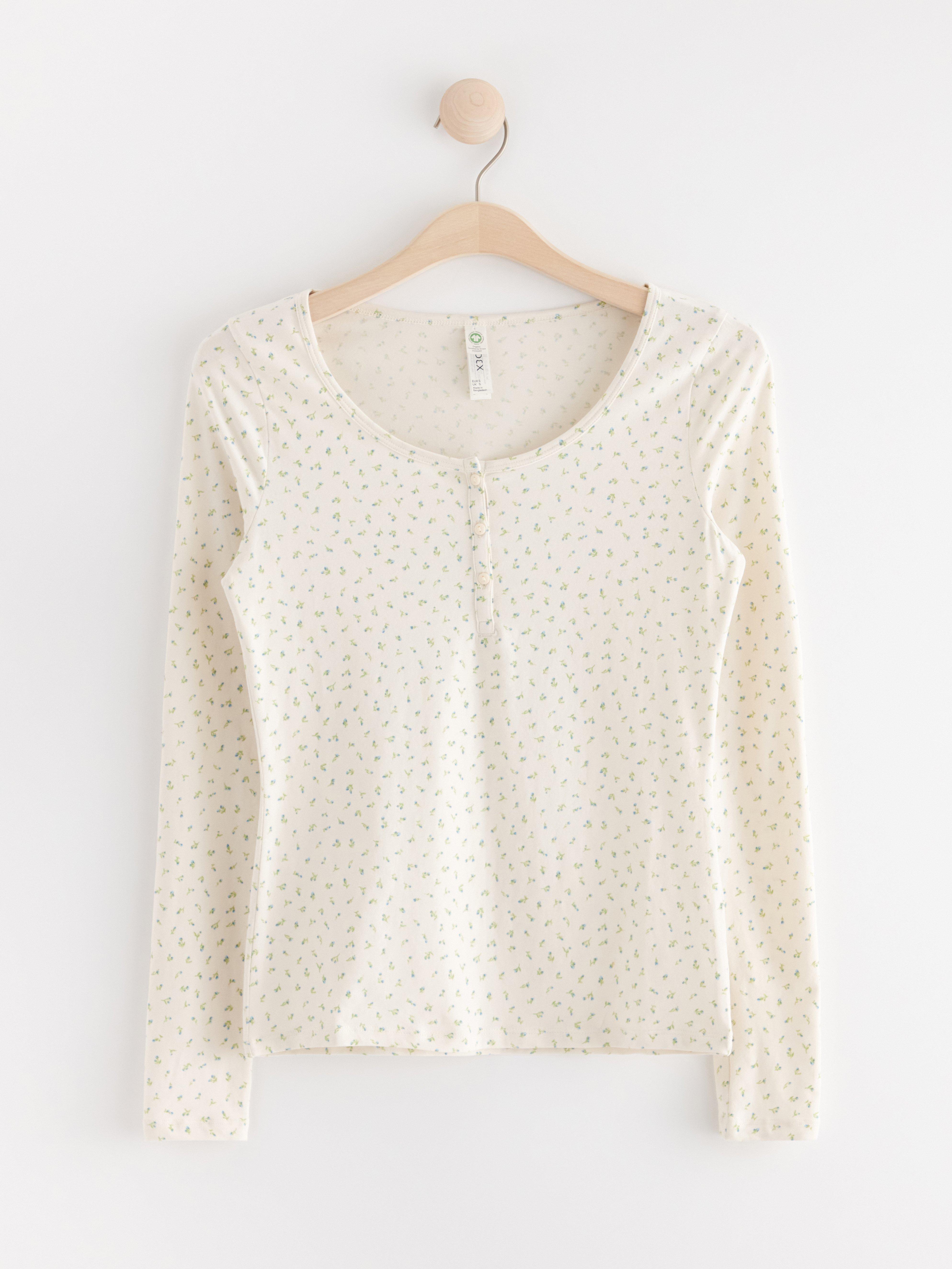 Pyjama Top - Lingerie - White