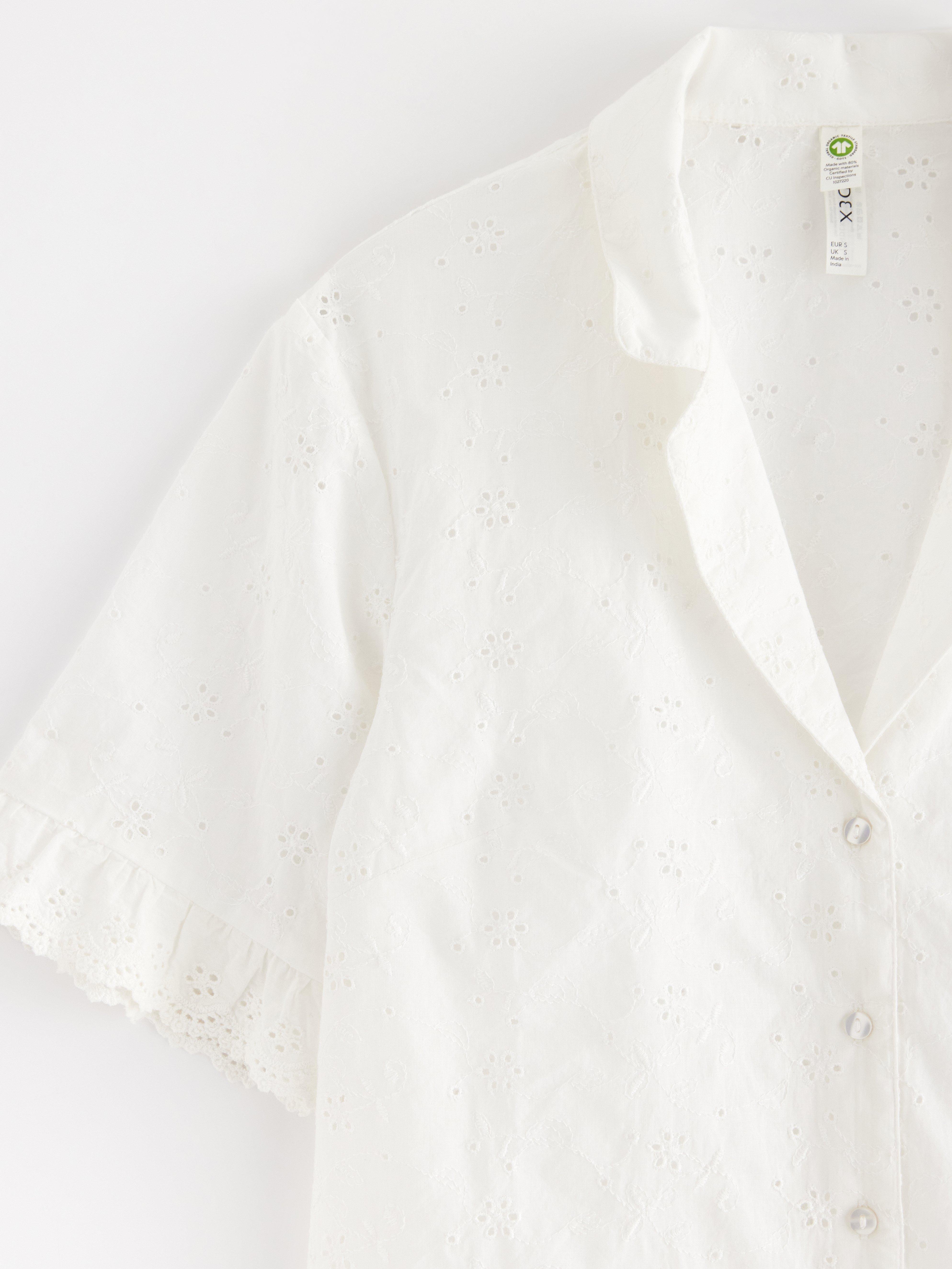 Pyjama Shirt - Lingerie - White