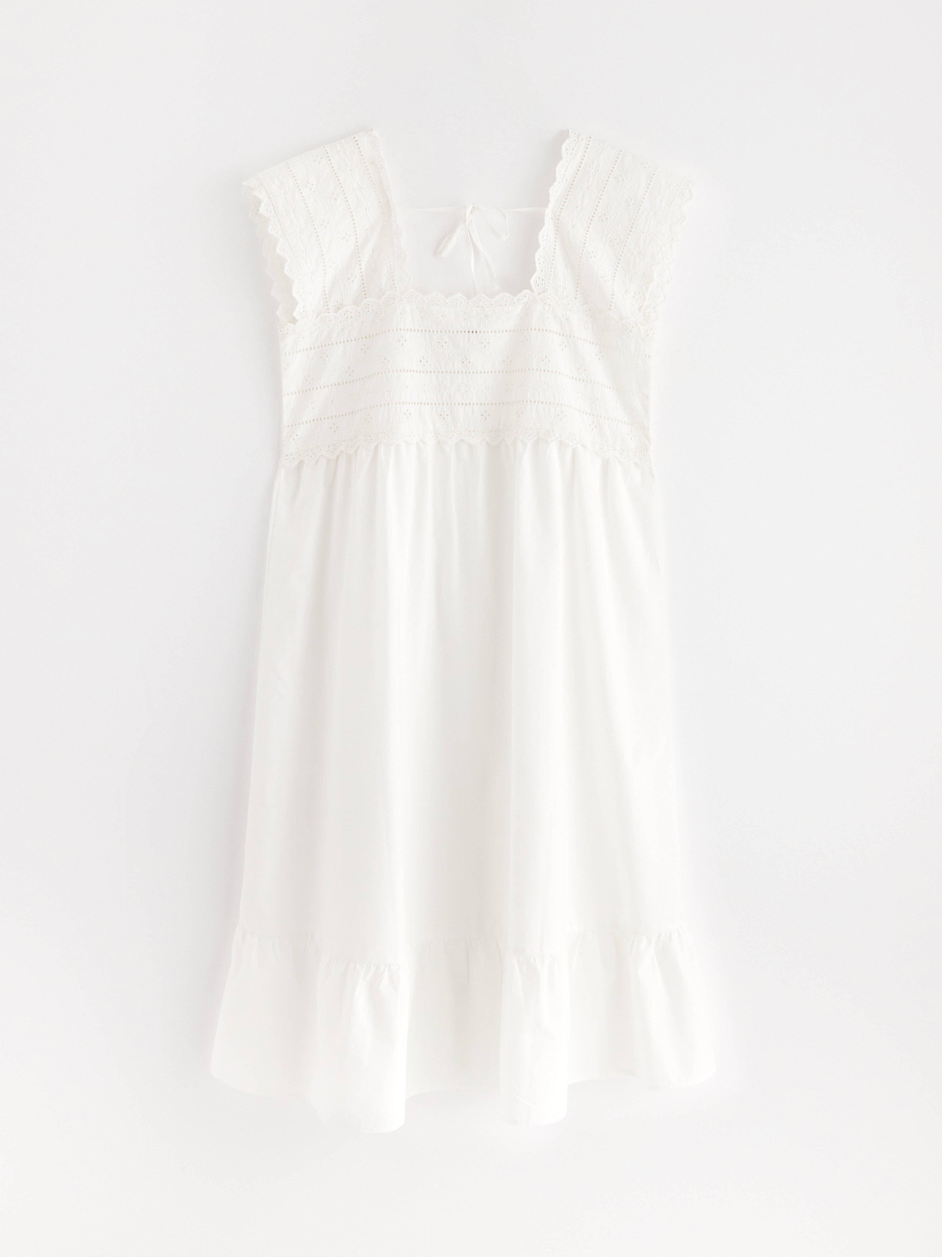 Night Dress - Lingerie - White