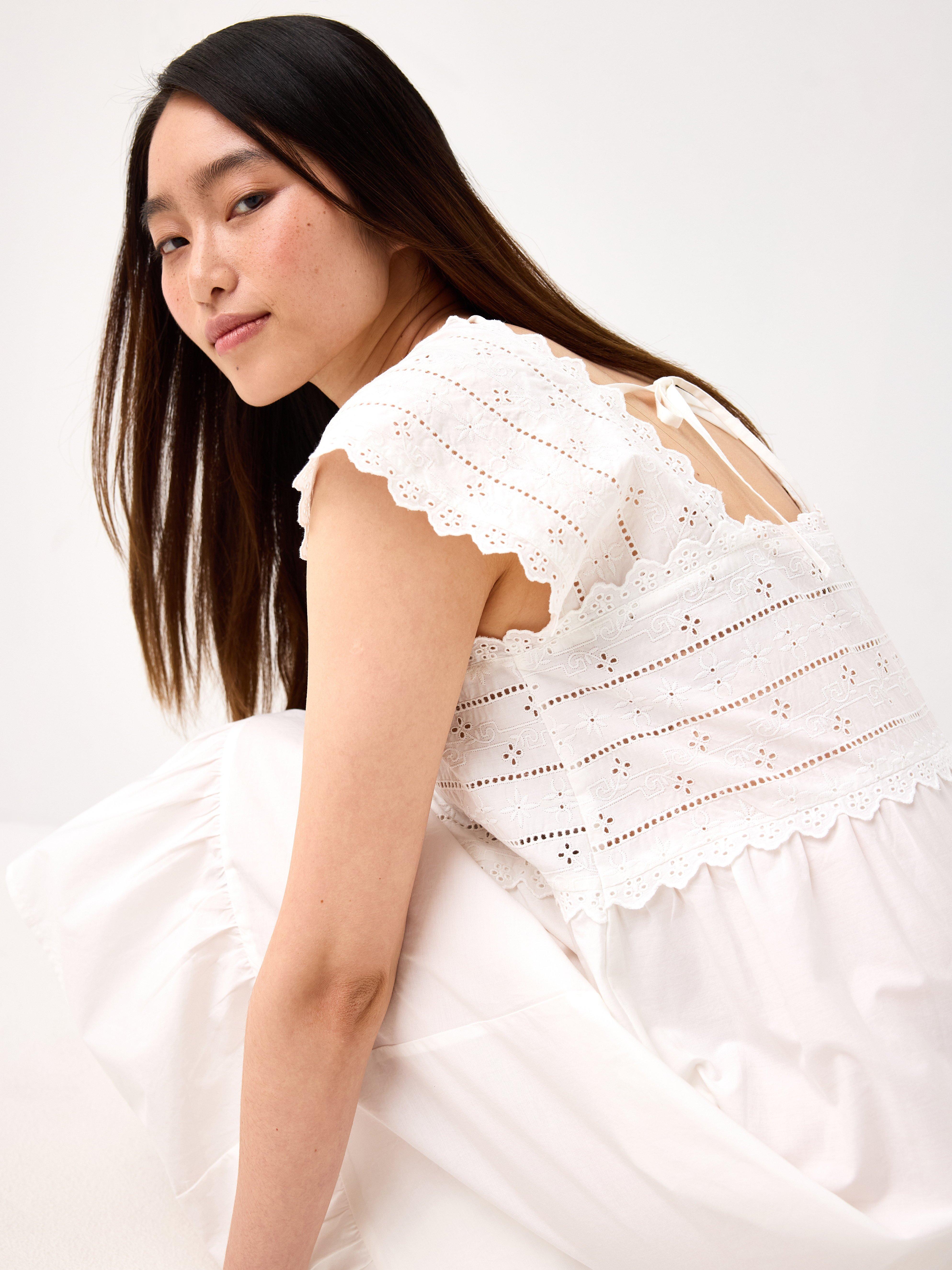 Night Dress - Lingerie - White