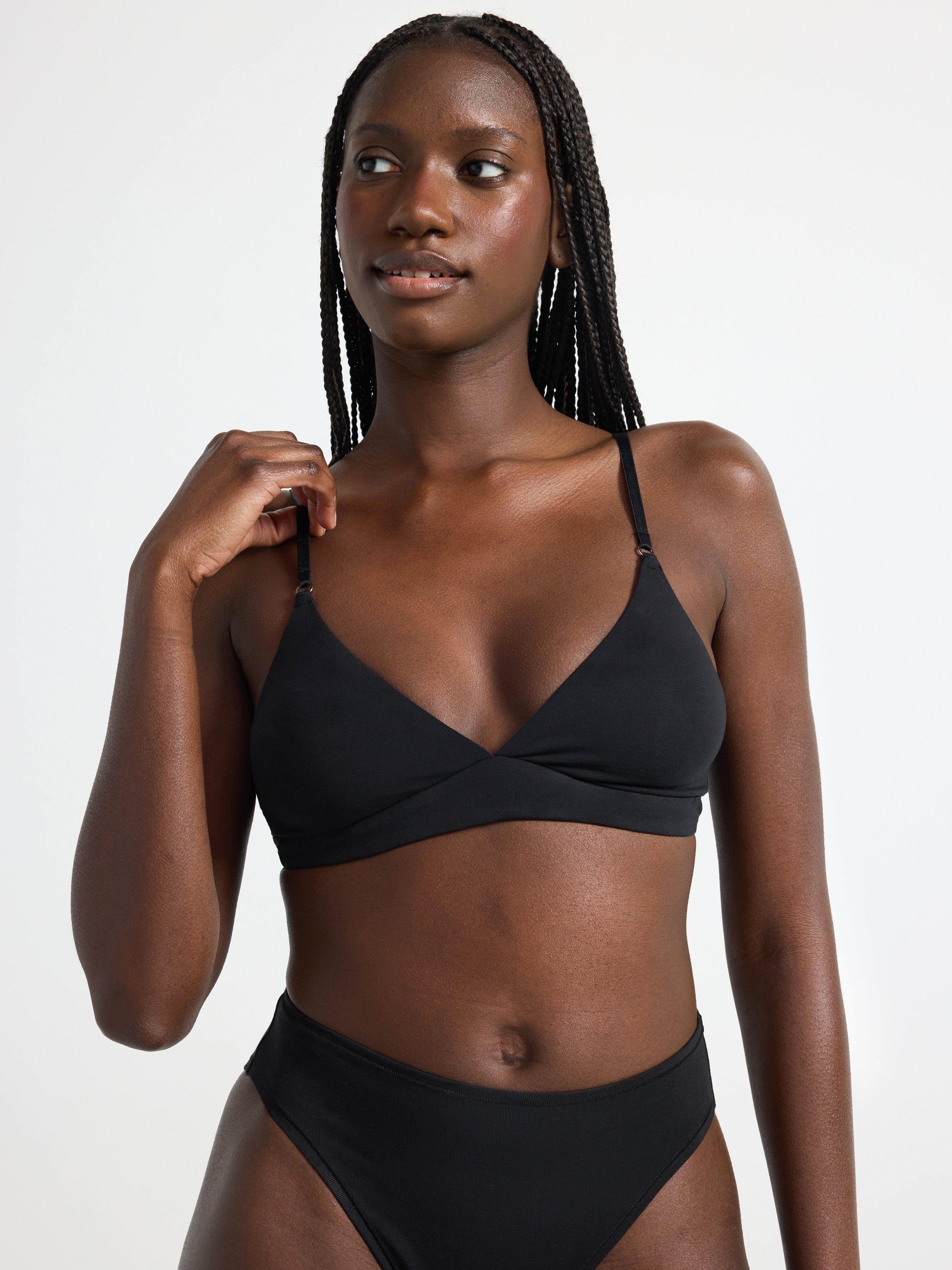 Soft Bra - Lingerie - Black