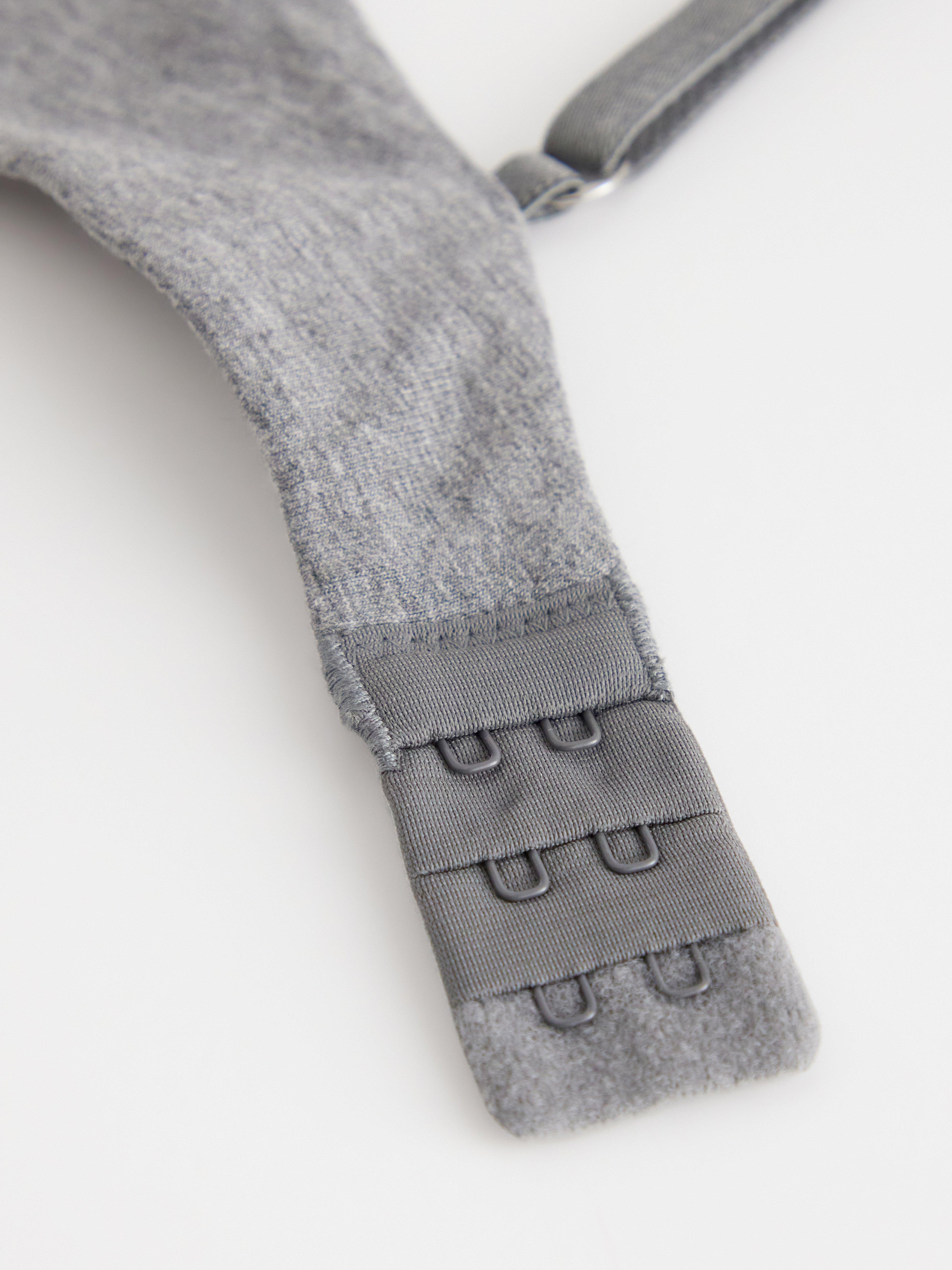 Soft Bra - Lingerie - Grey