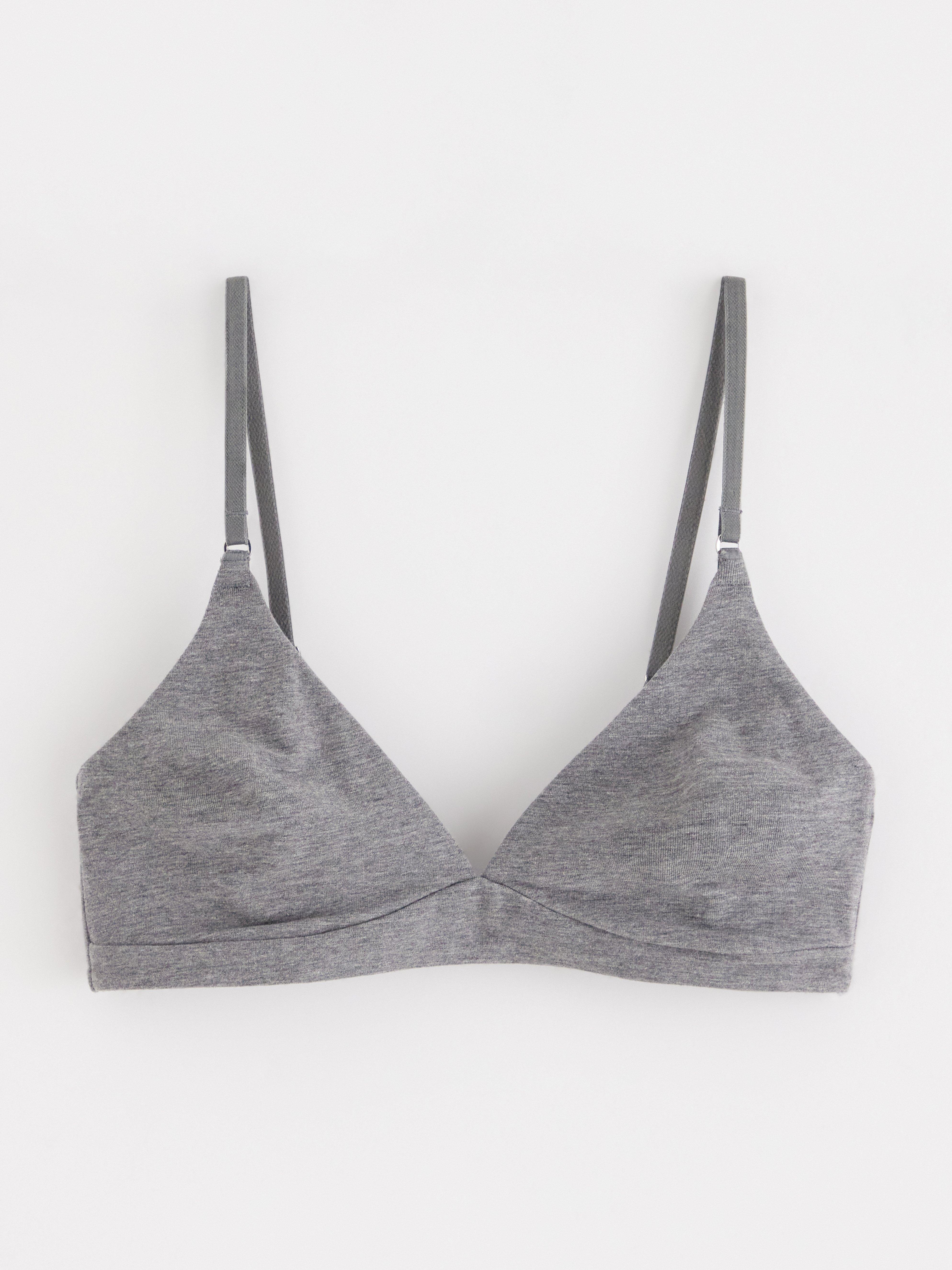 Soft bra in cotton
