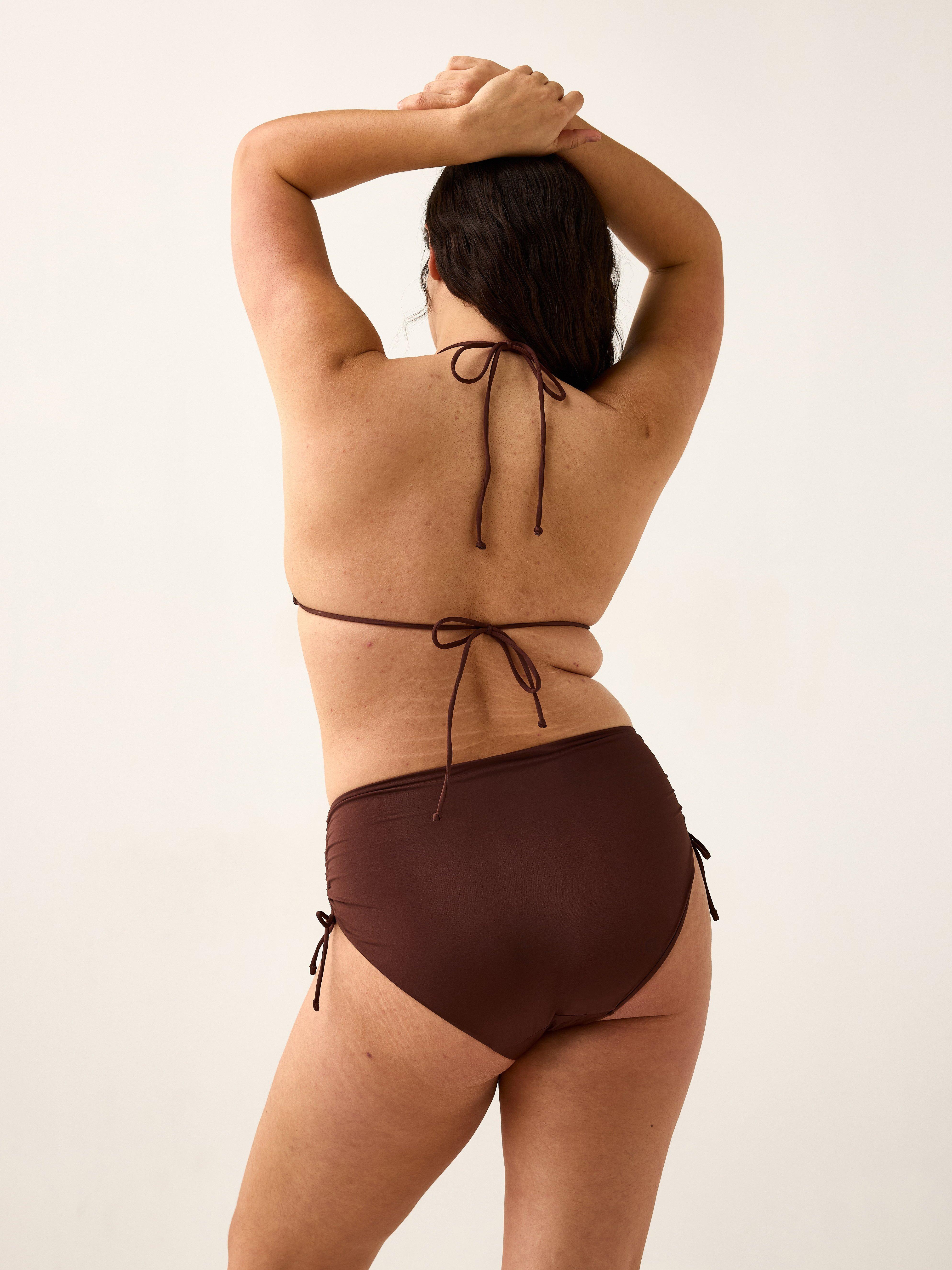 Bikini nohavičky - Spodná bielizeň - Hnedá