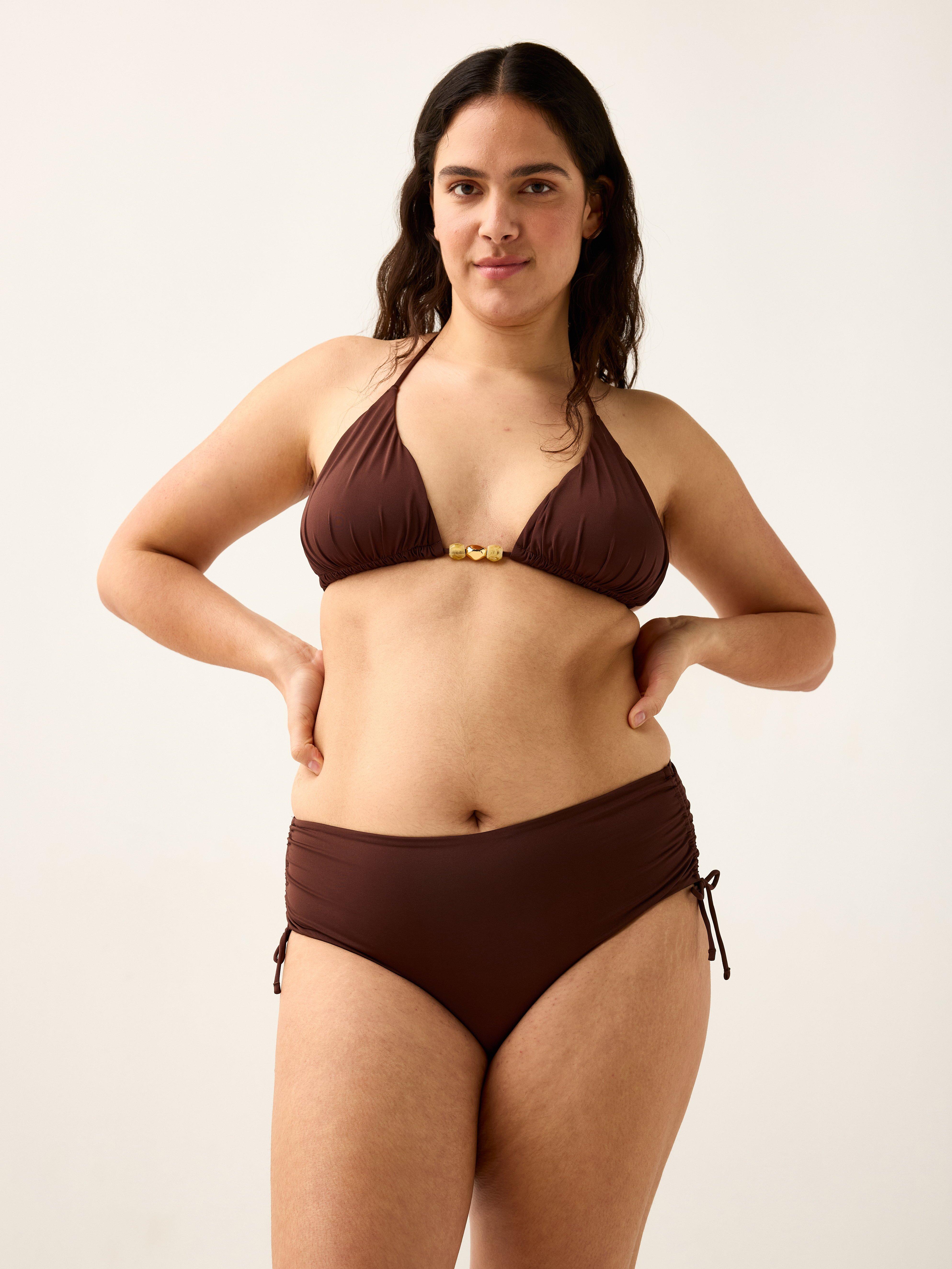 Bikini nohavičky - Spodná bielizeň - Hnedá