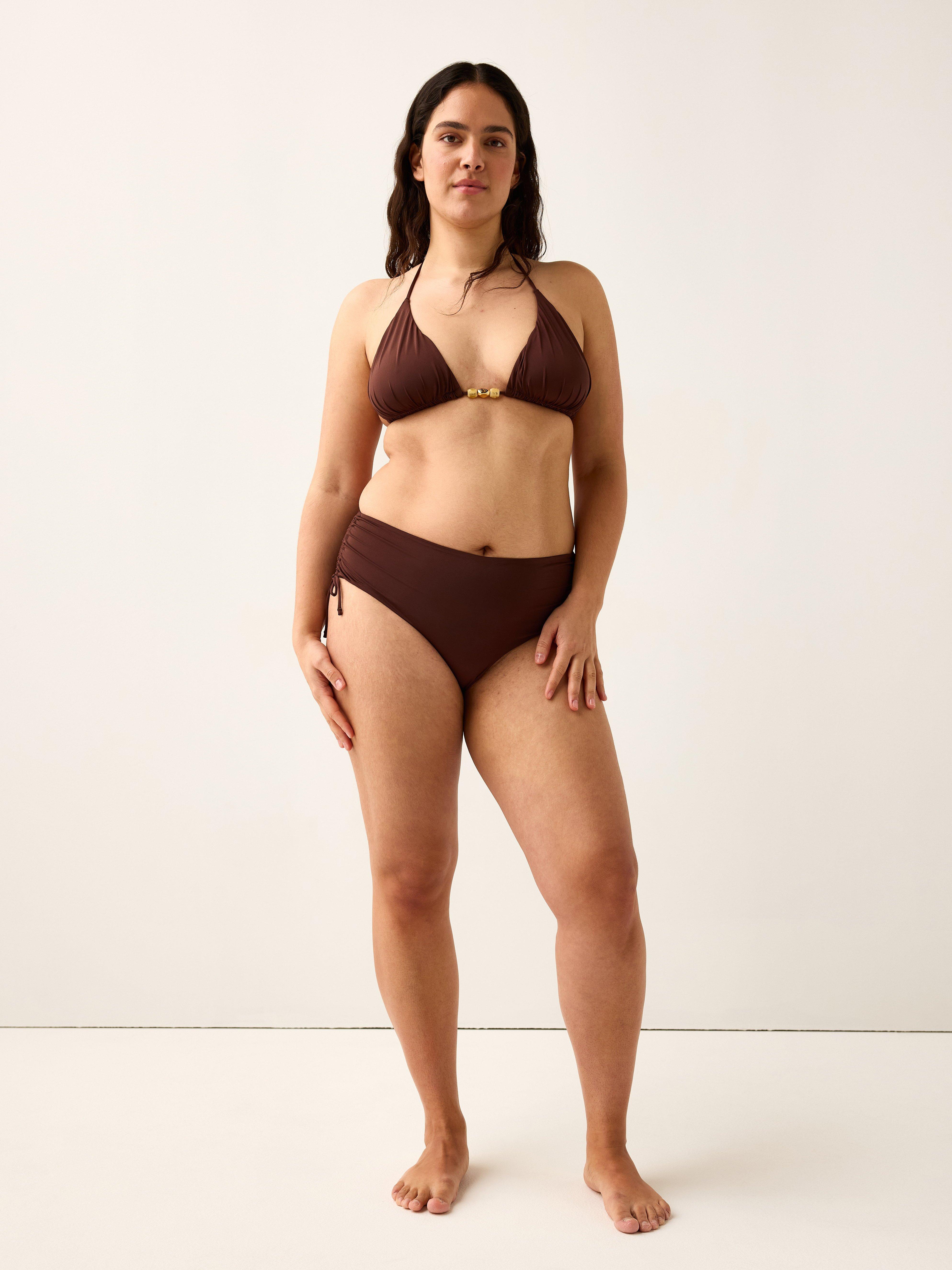 Bikini nohavičky - Spodná bielizeň - Hnedá