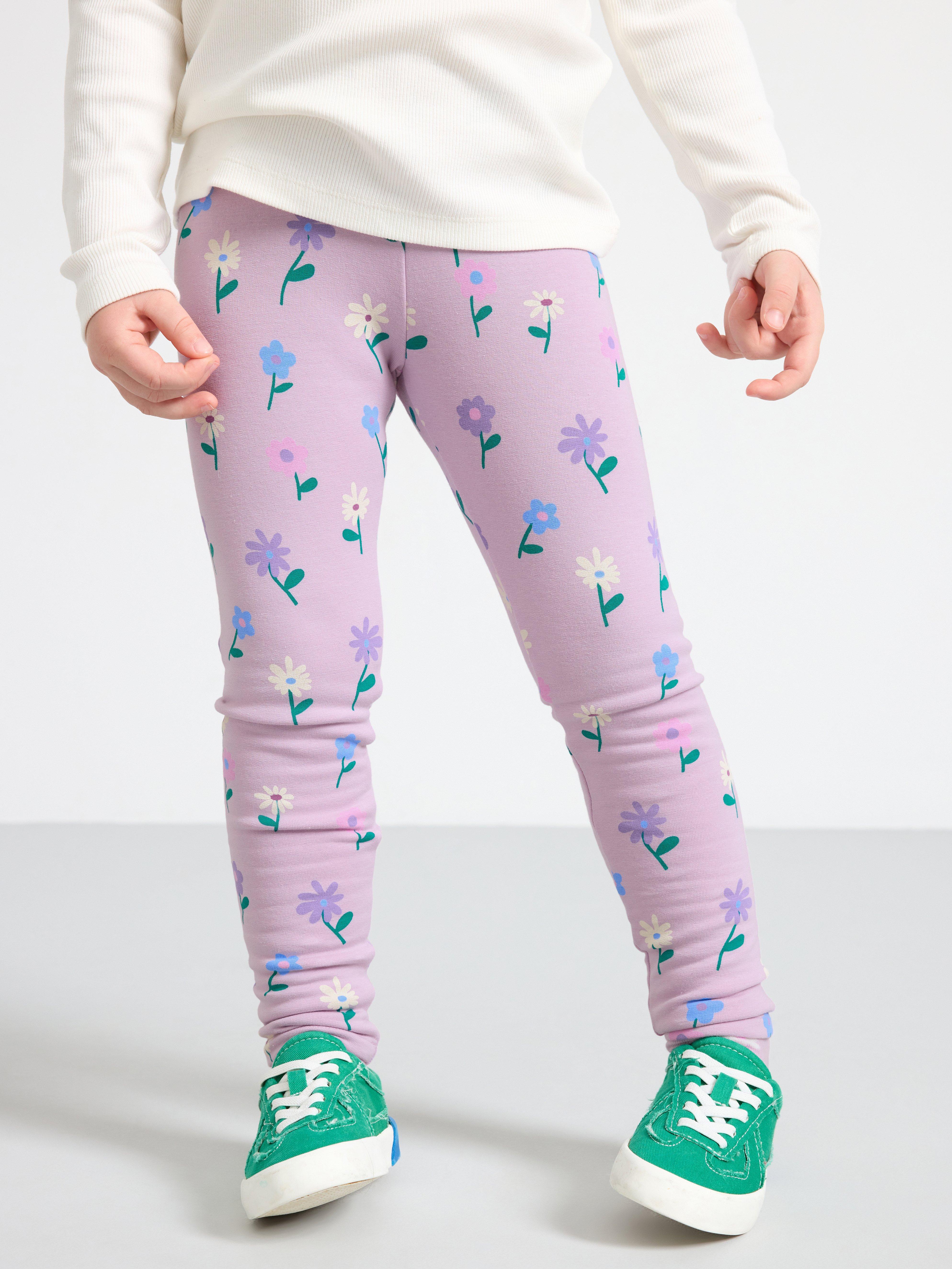Leggings med borstad insida