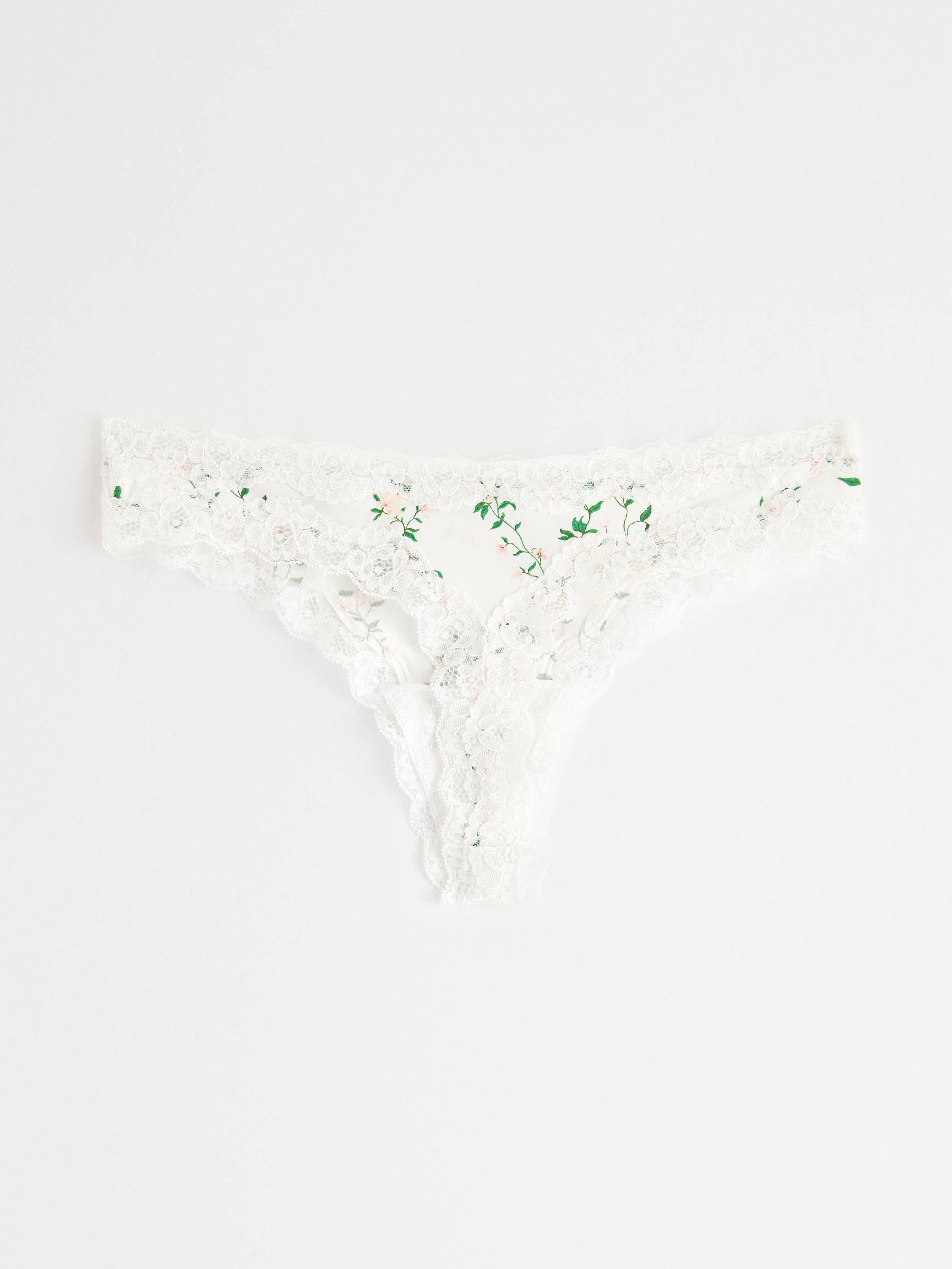 Thong Regular - Lingerie - White