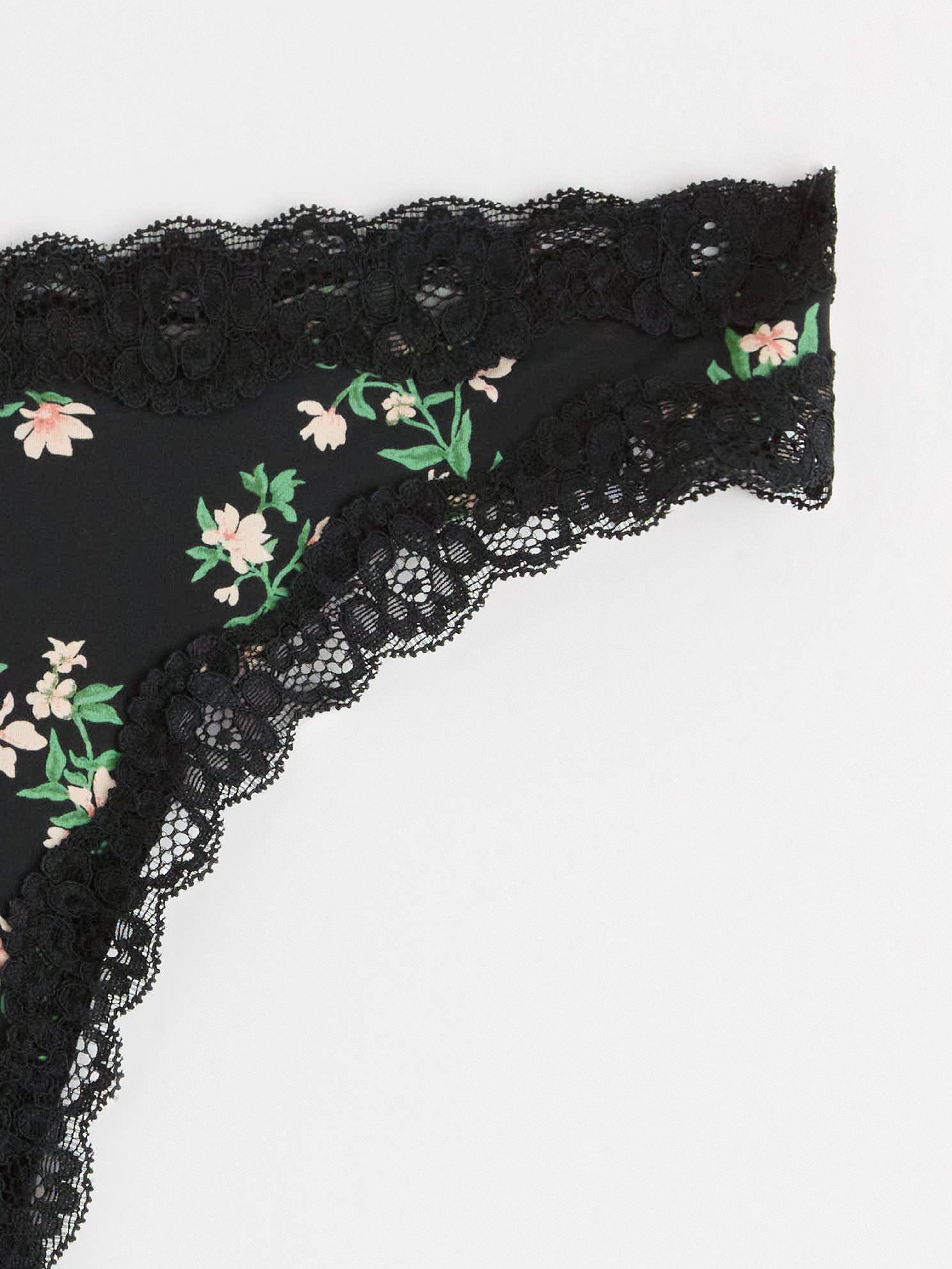 Thong Regular - Lingerie - Black