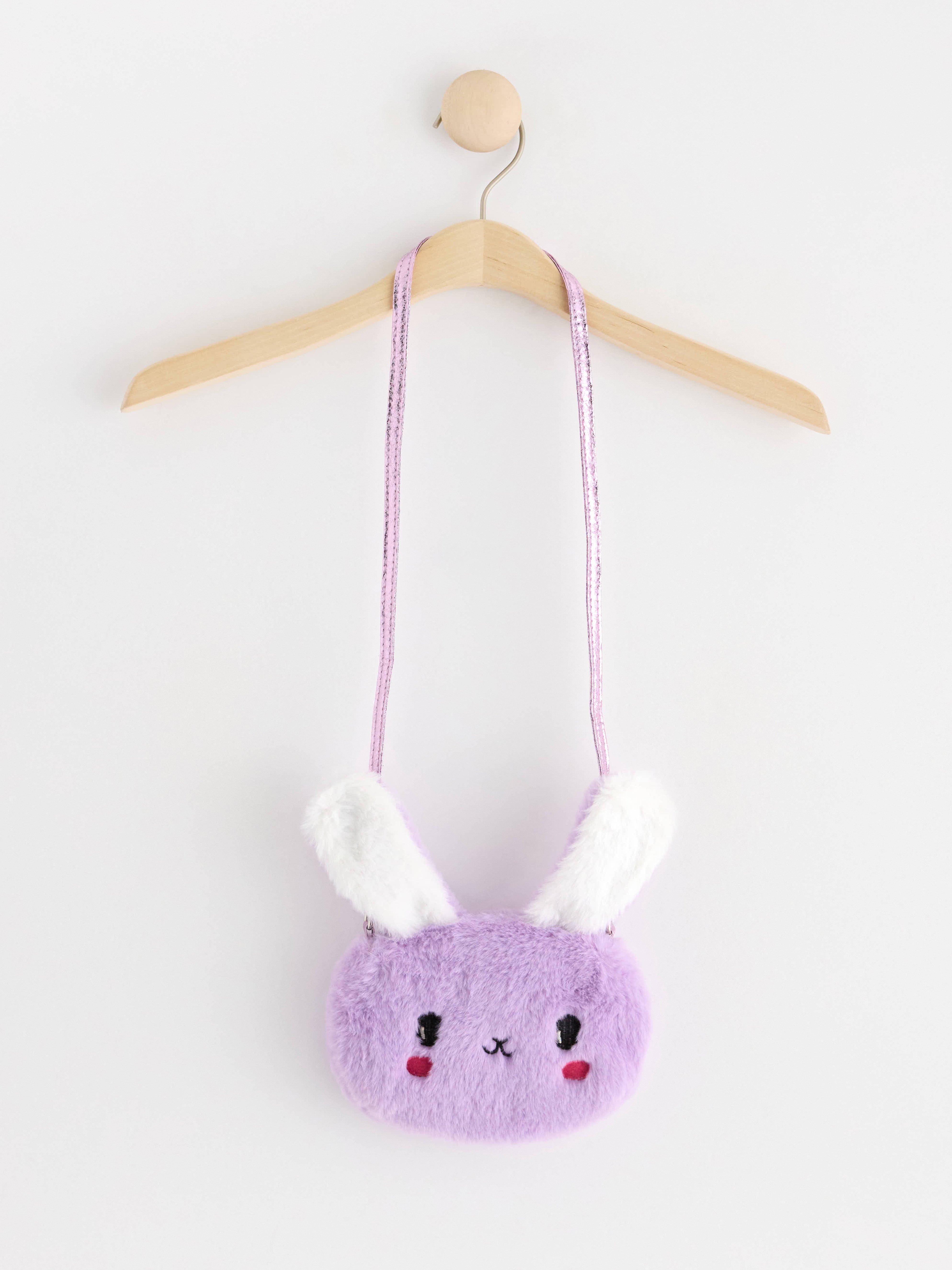 Kaninväska i fuskpäls