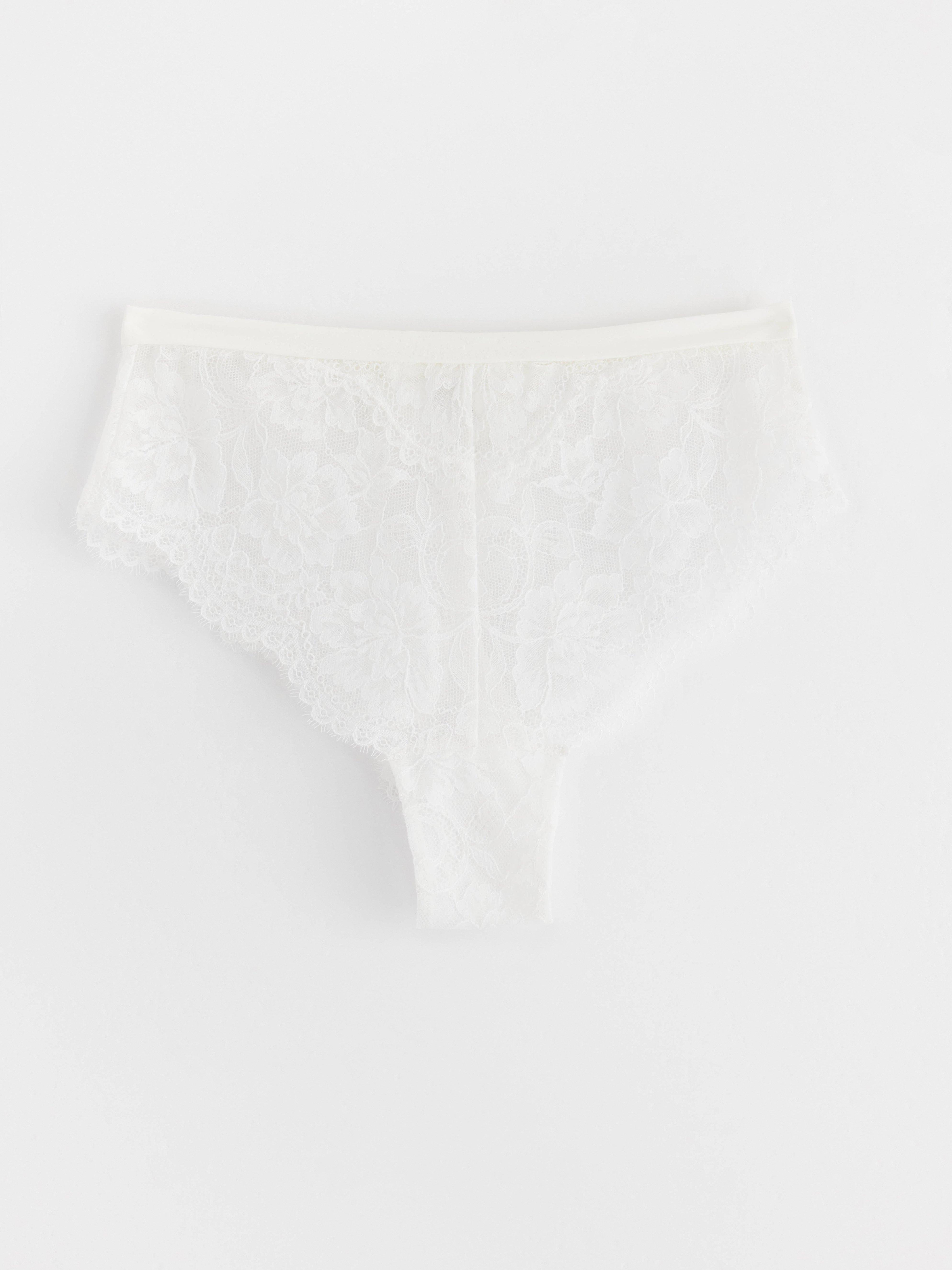 Brazilian High - Lingerie - White