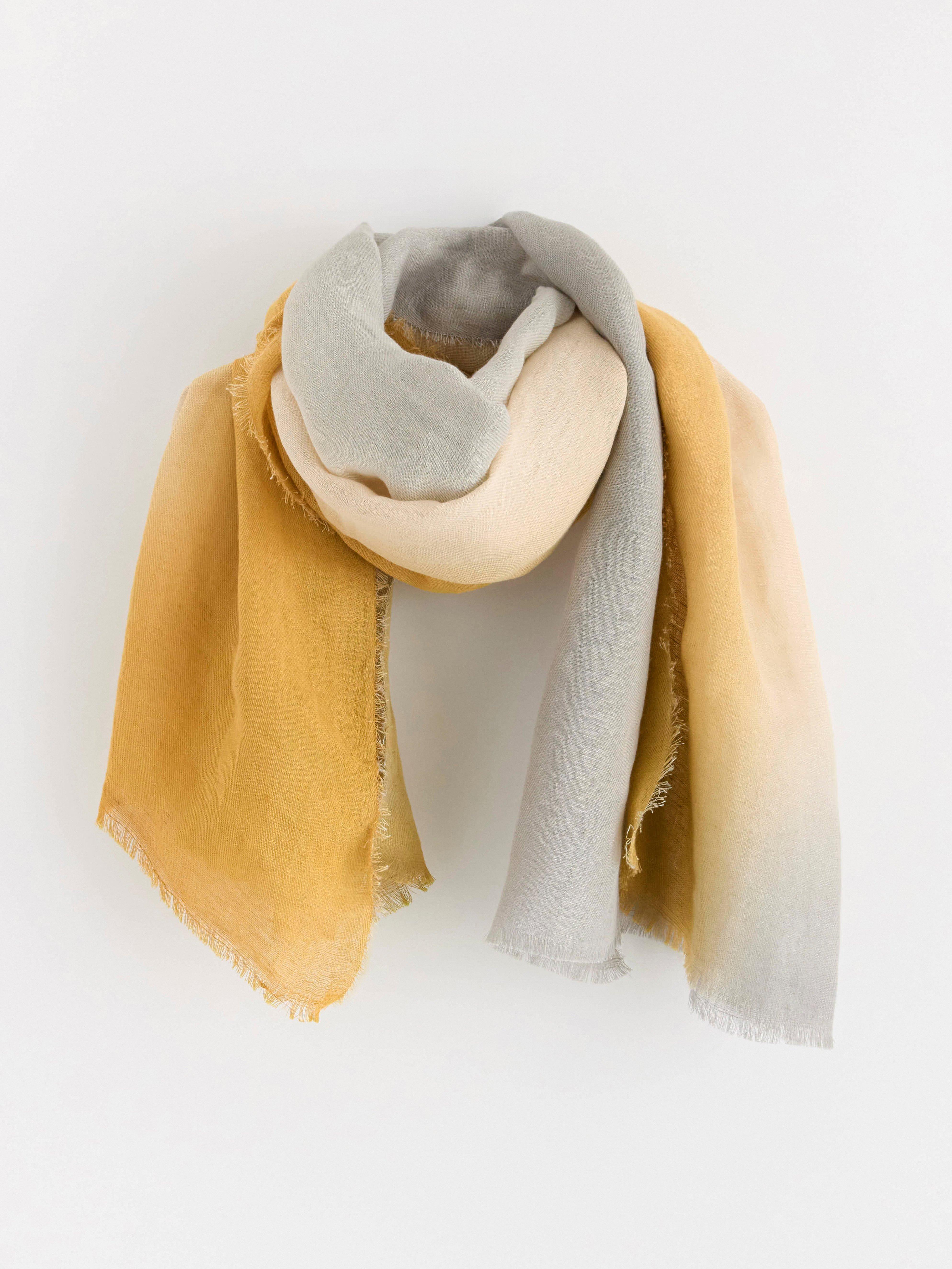 Linen blend hot sale scarf