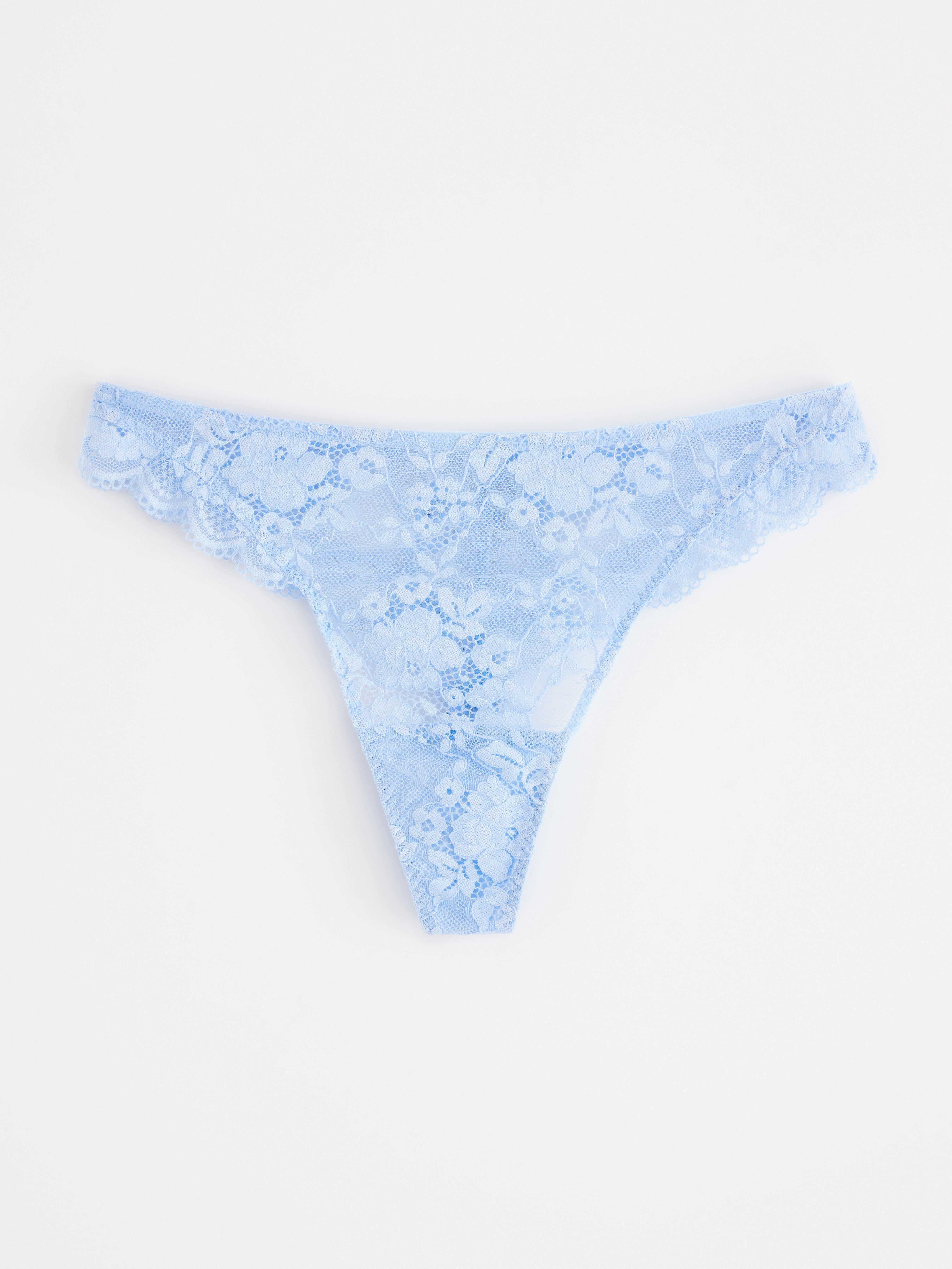 Thong Regular - Lingerie - Blue