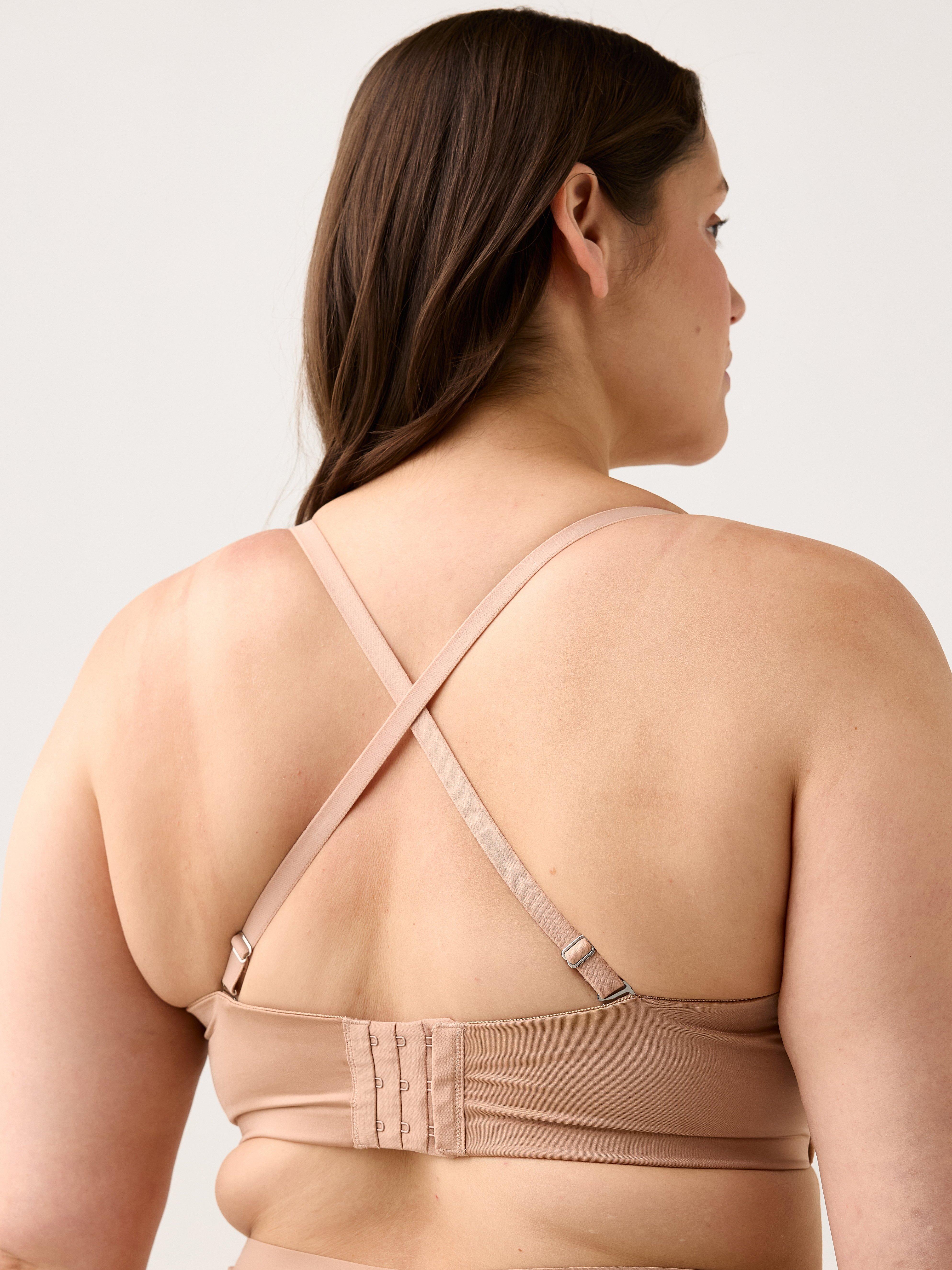 Stroppeløs BH - Undertøy - Beige
