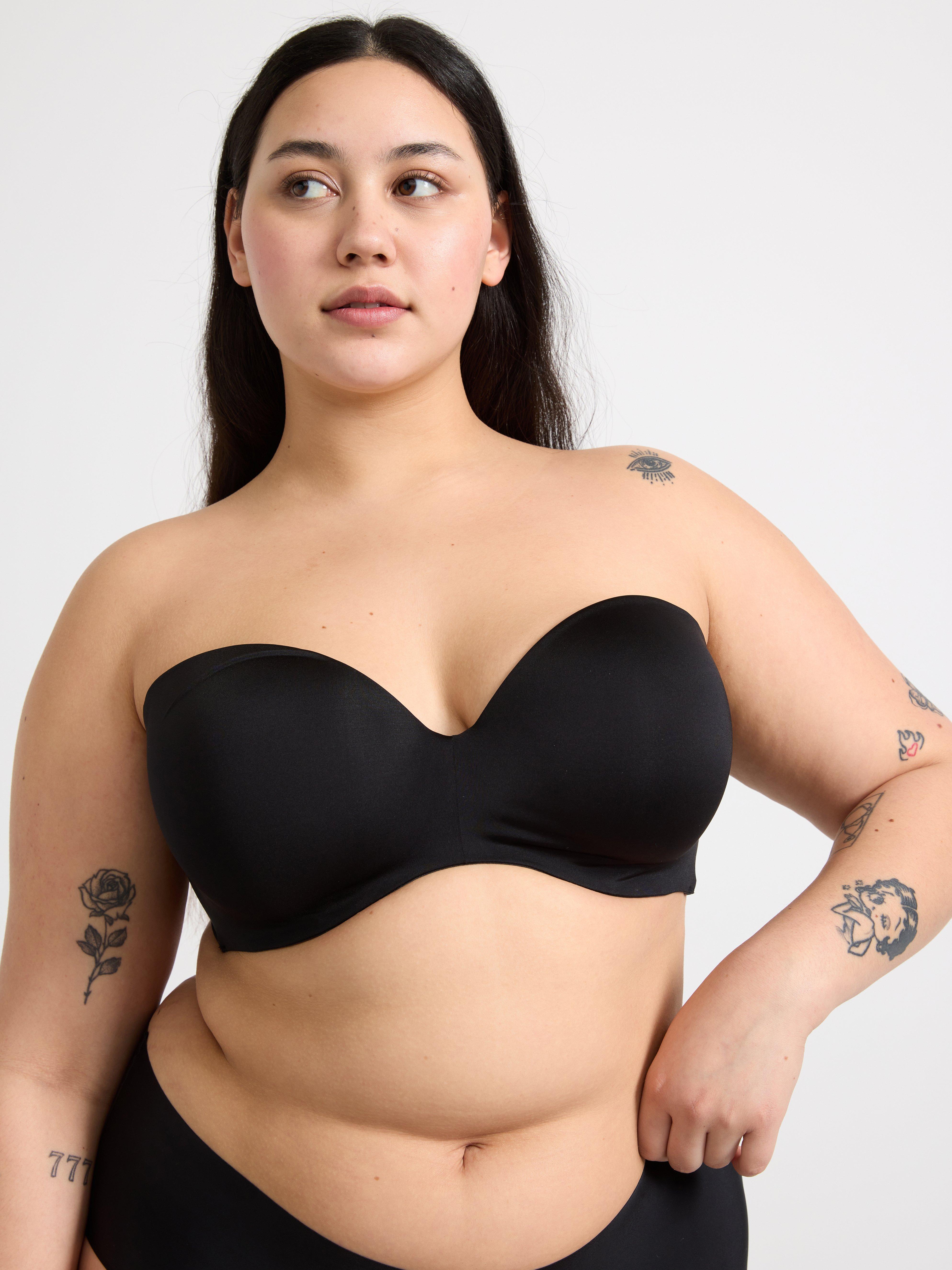 Strapless Bra - Lingerie - Black