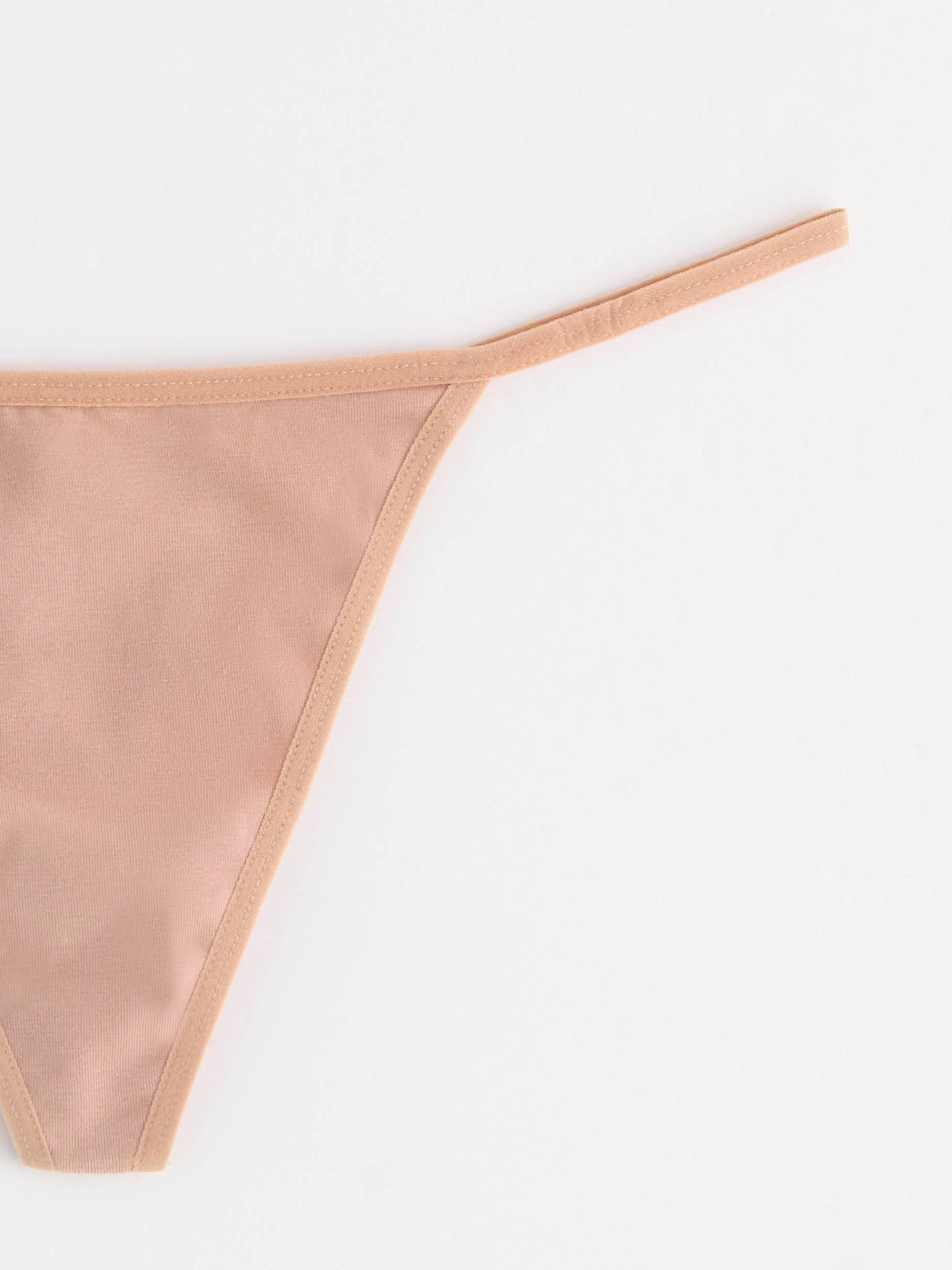 Thong Low - Lingerie - Beige