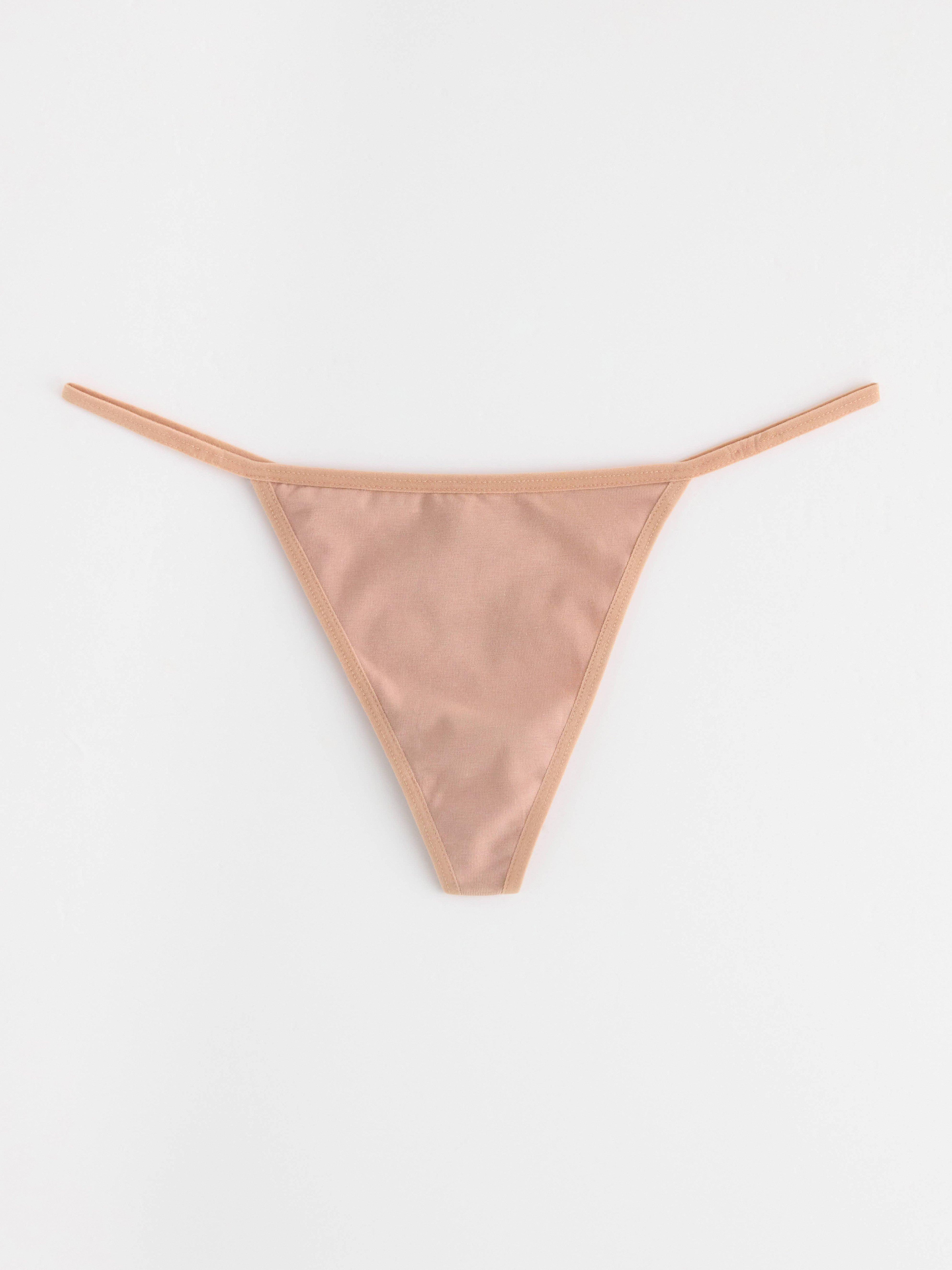 Stringit Low - Alusvaatteet - Beige