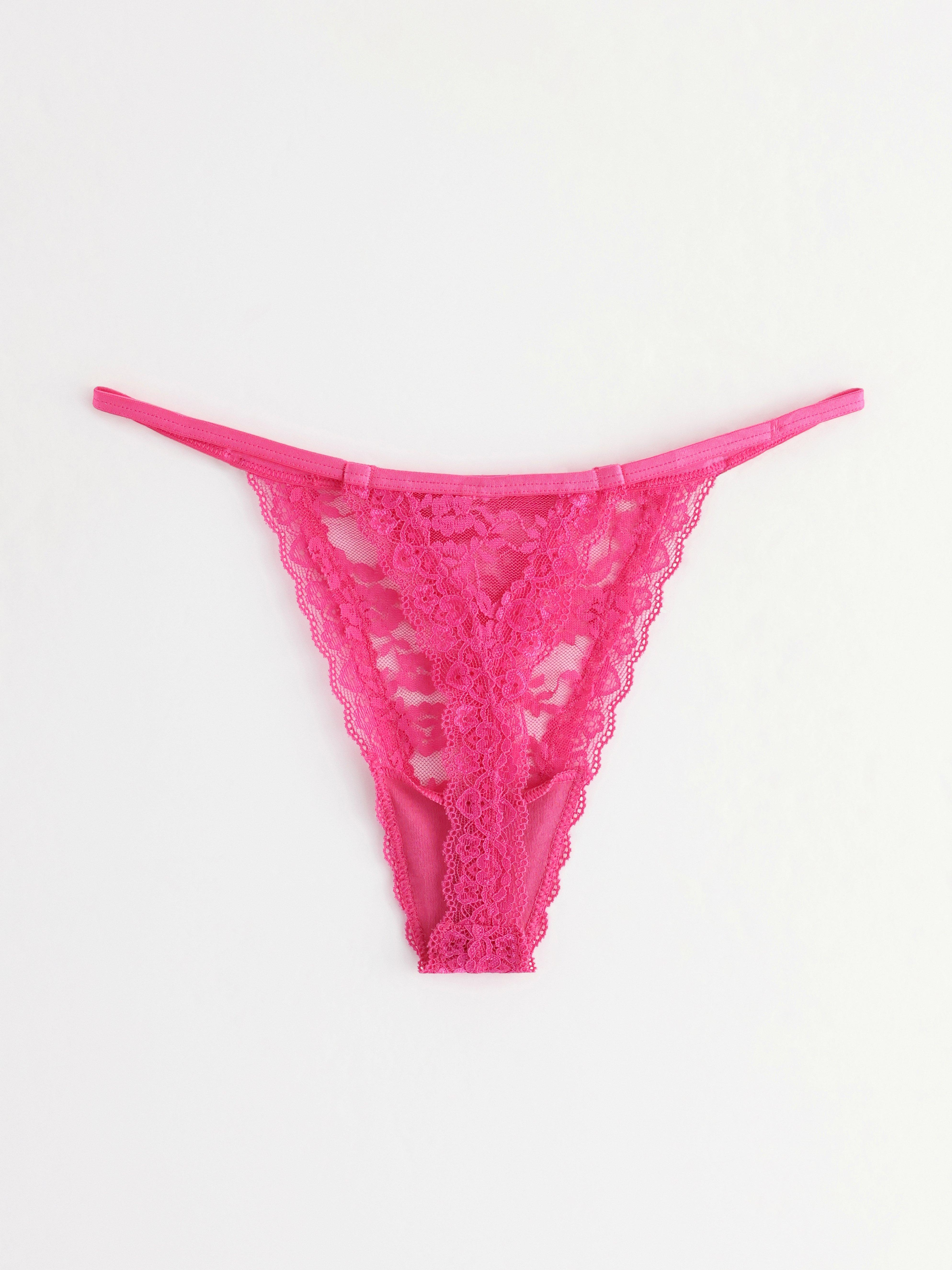 Thong Low - Lingerie - Pink