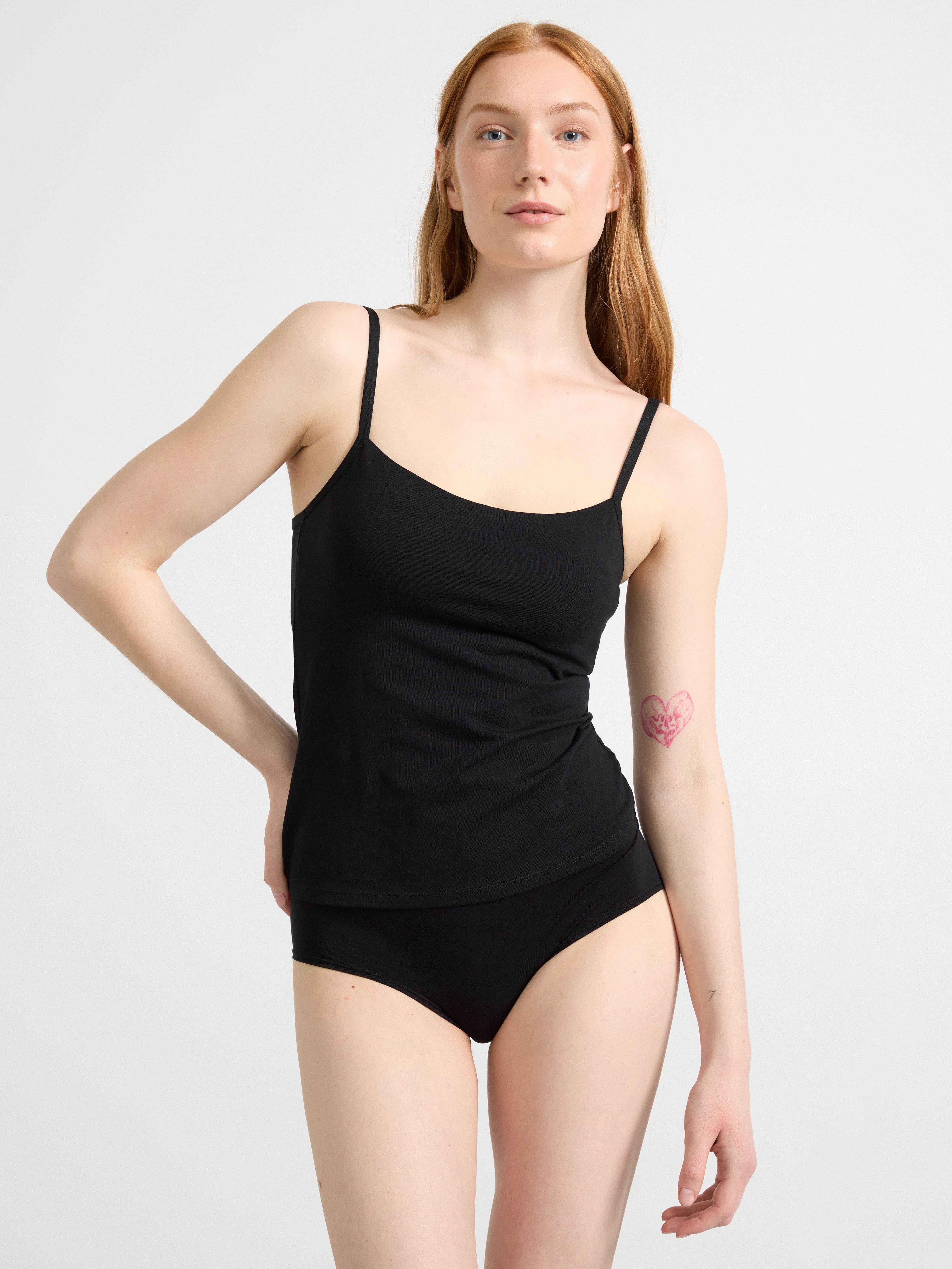 Camisole - Undertøj - Sort