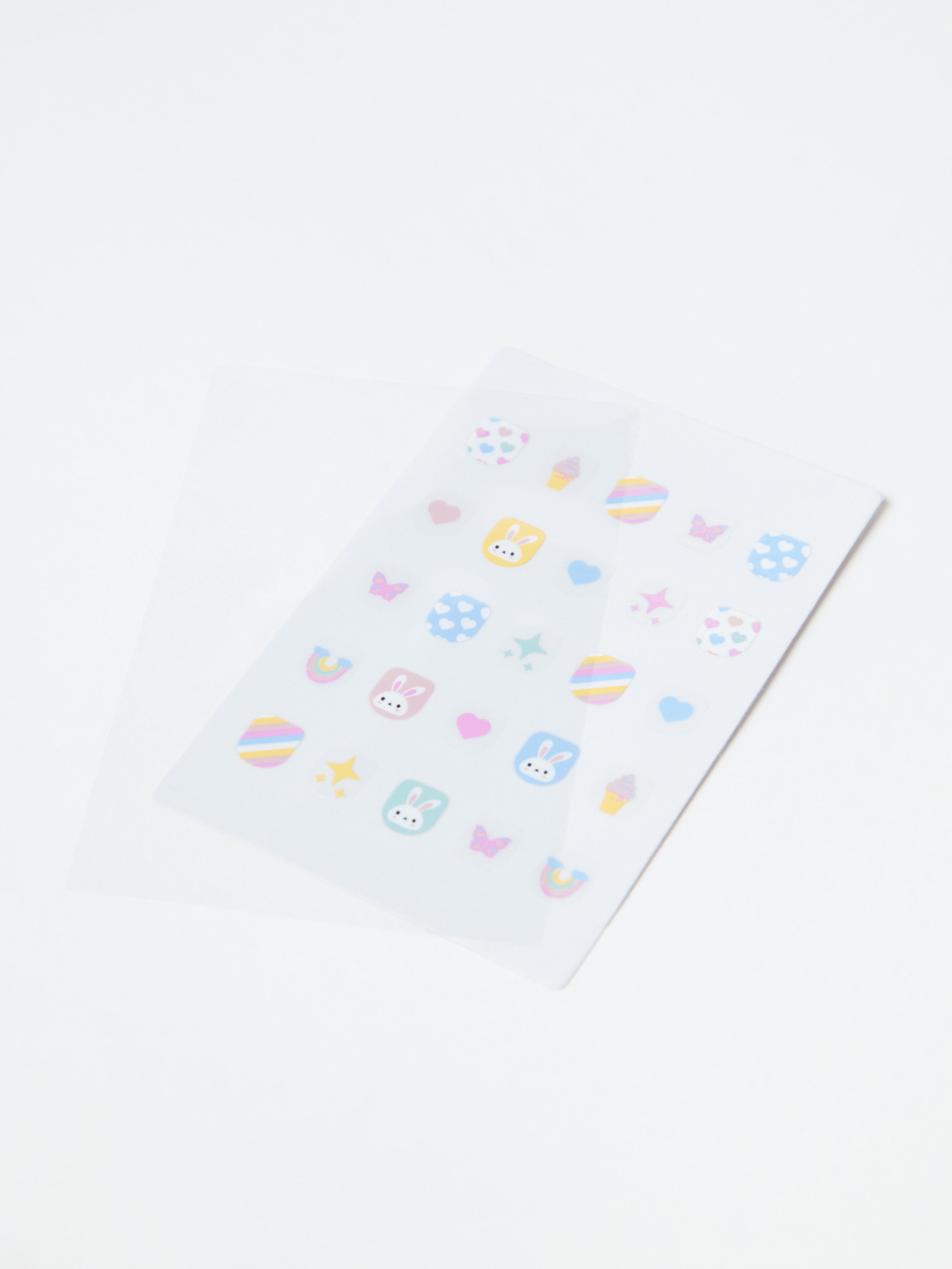 Nail Stickers - Kids Wear - Multi