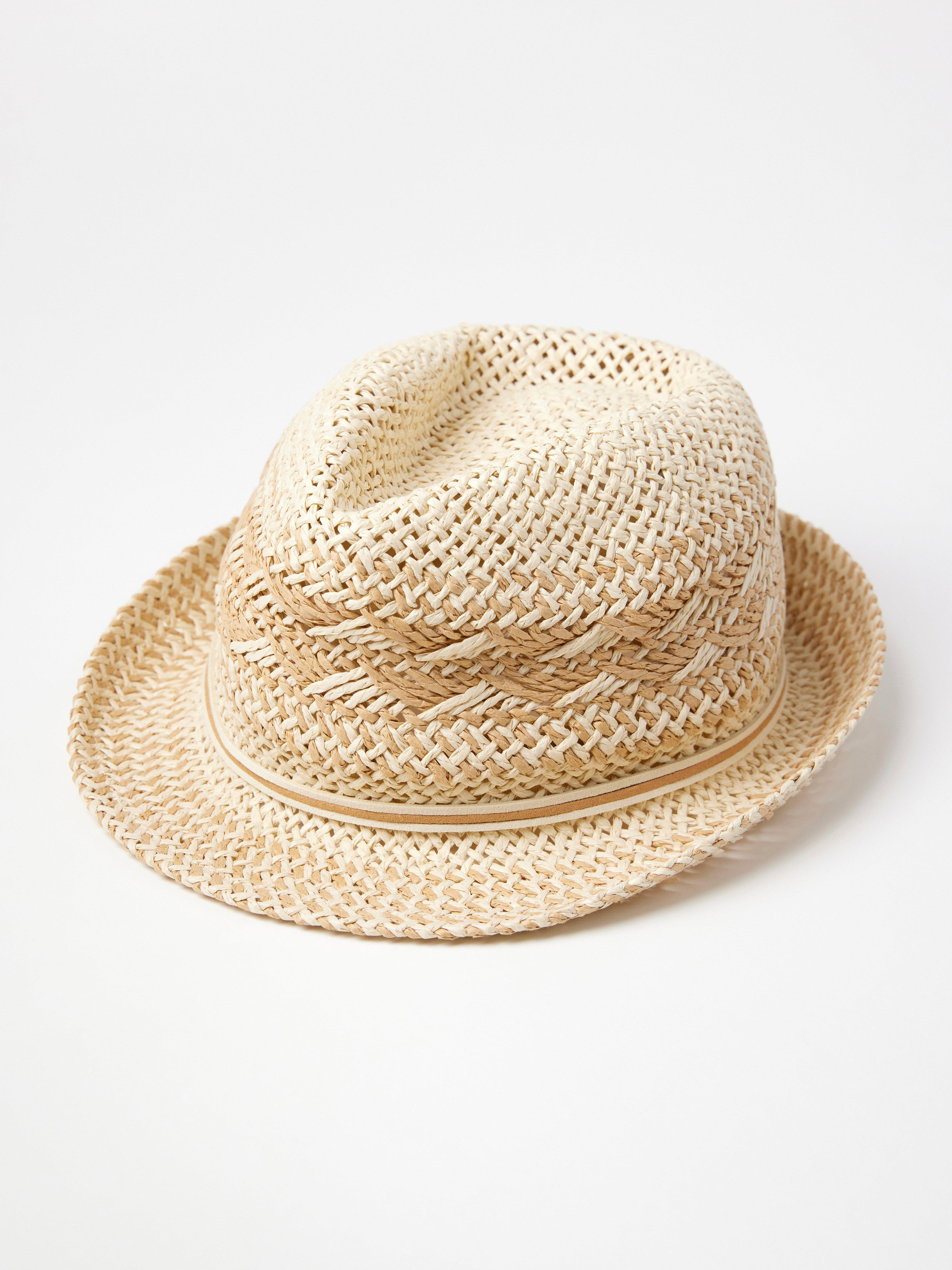 Solhatt - Barn - Vit