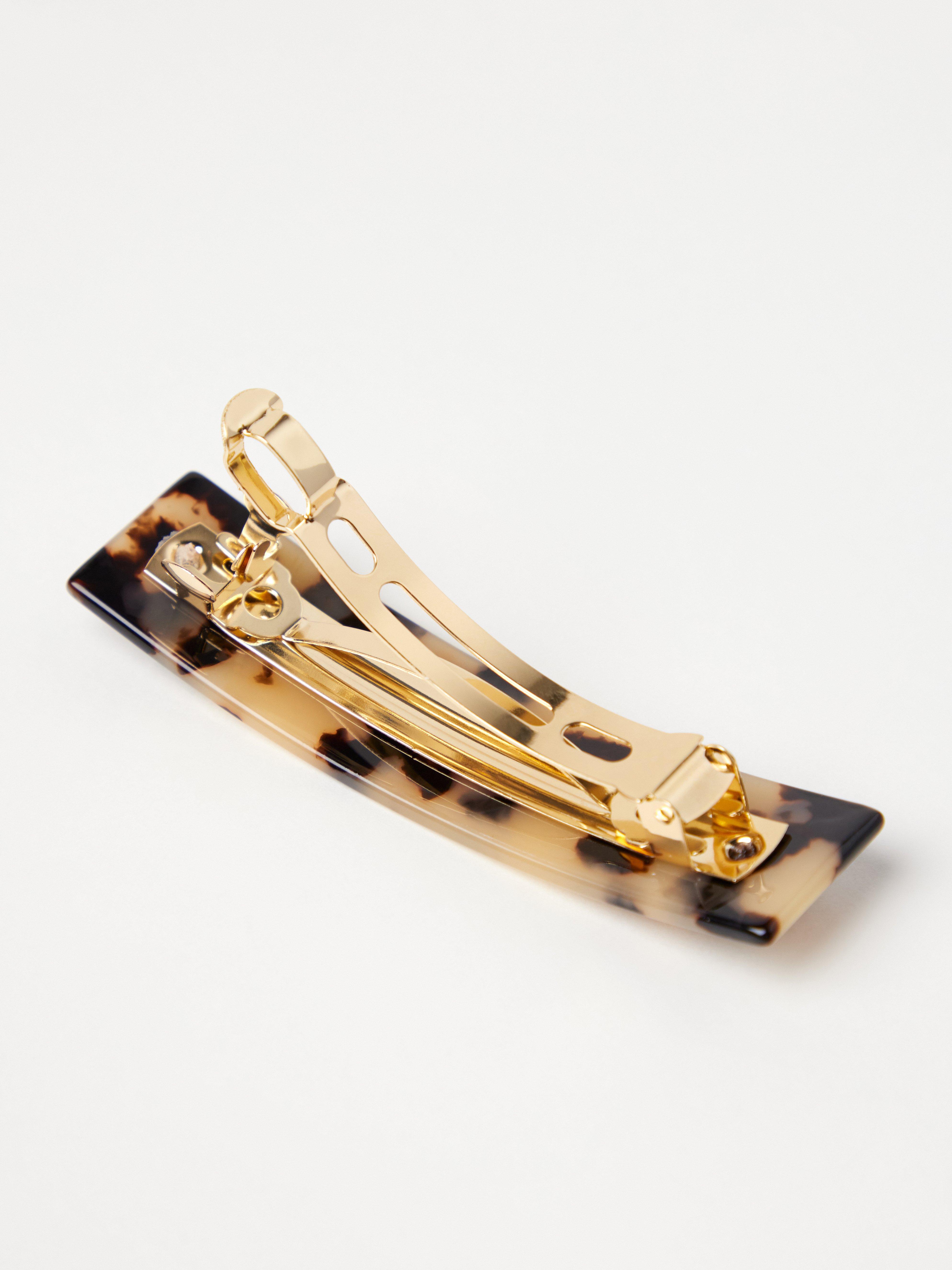 Hair Clips - Womens Wear - Beige
