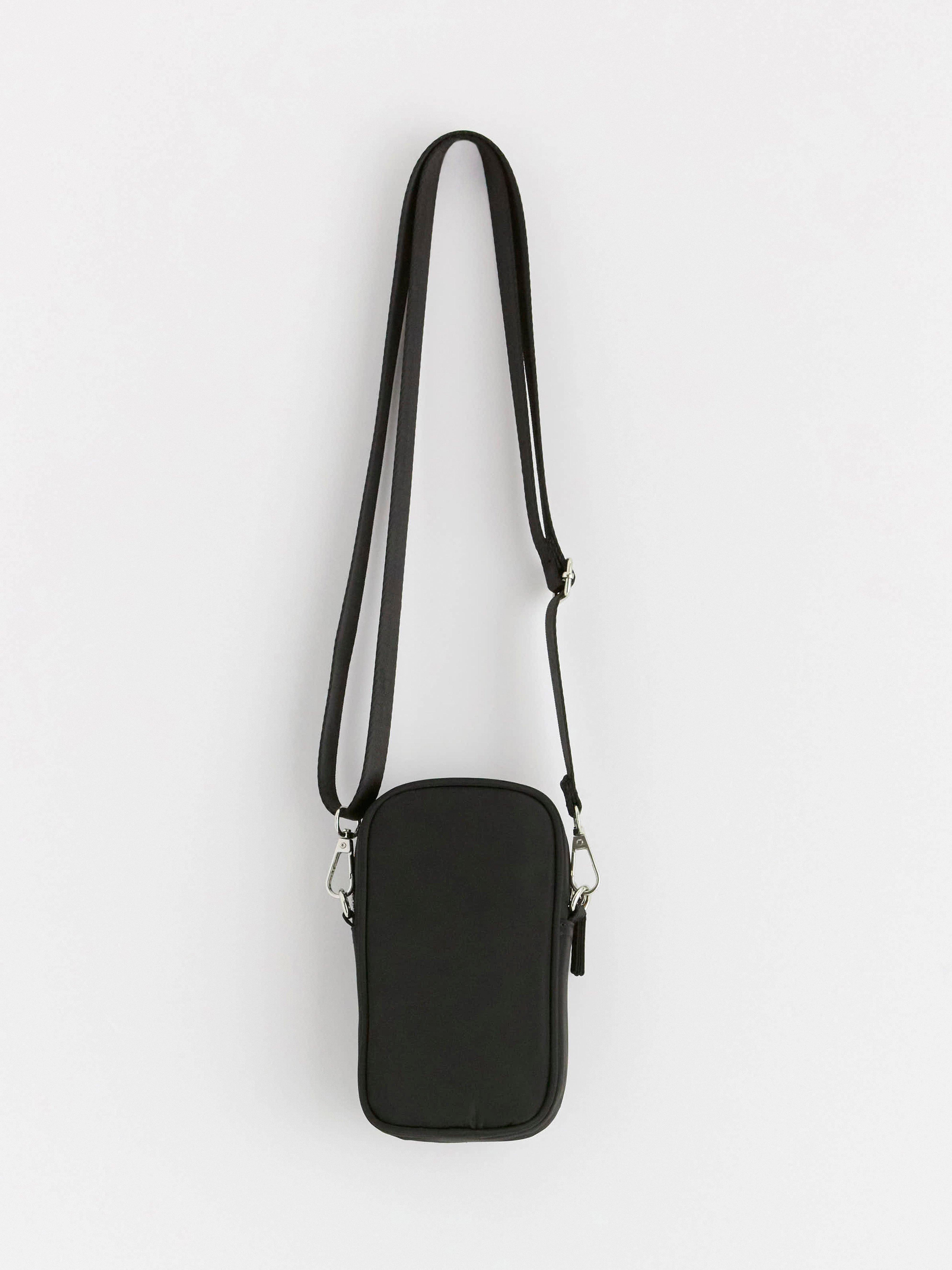Mobile Case Bag - Womens Wear - Black