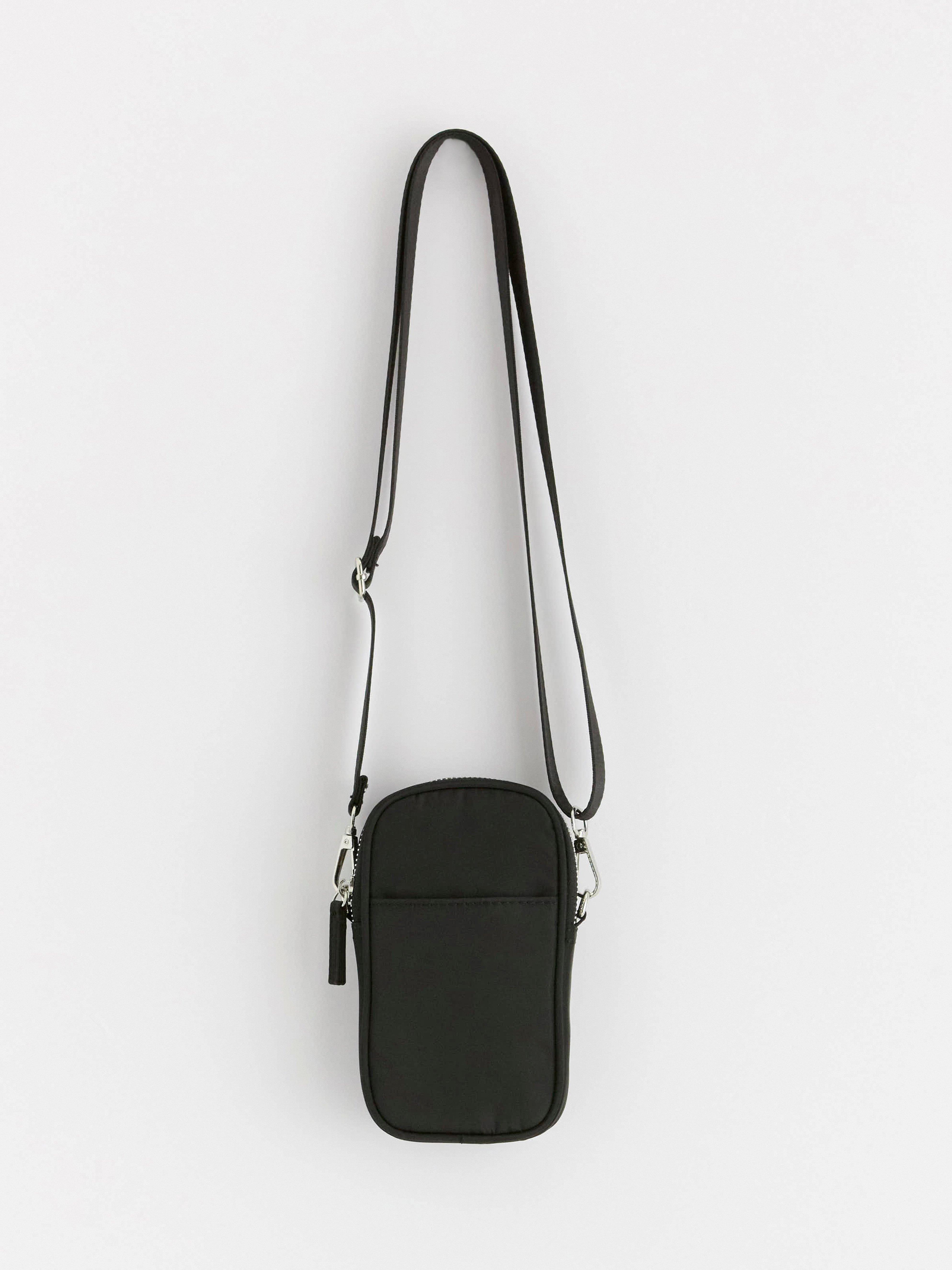 Mobile Case Bag - Womens Wear - Black