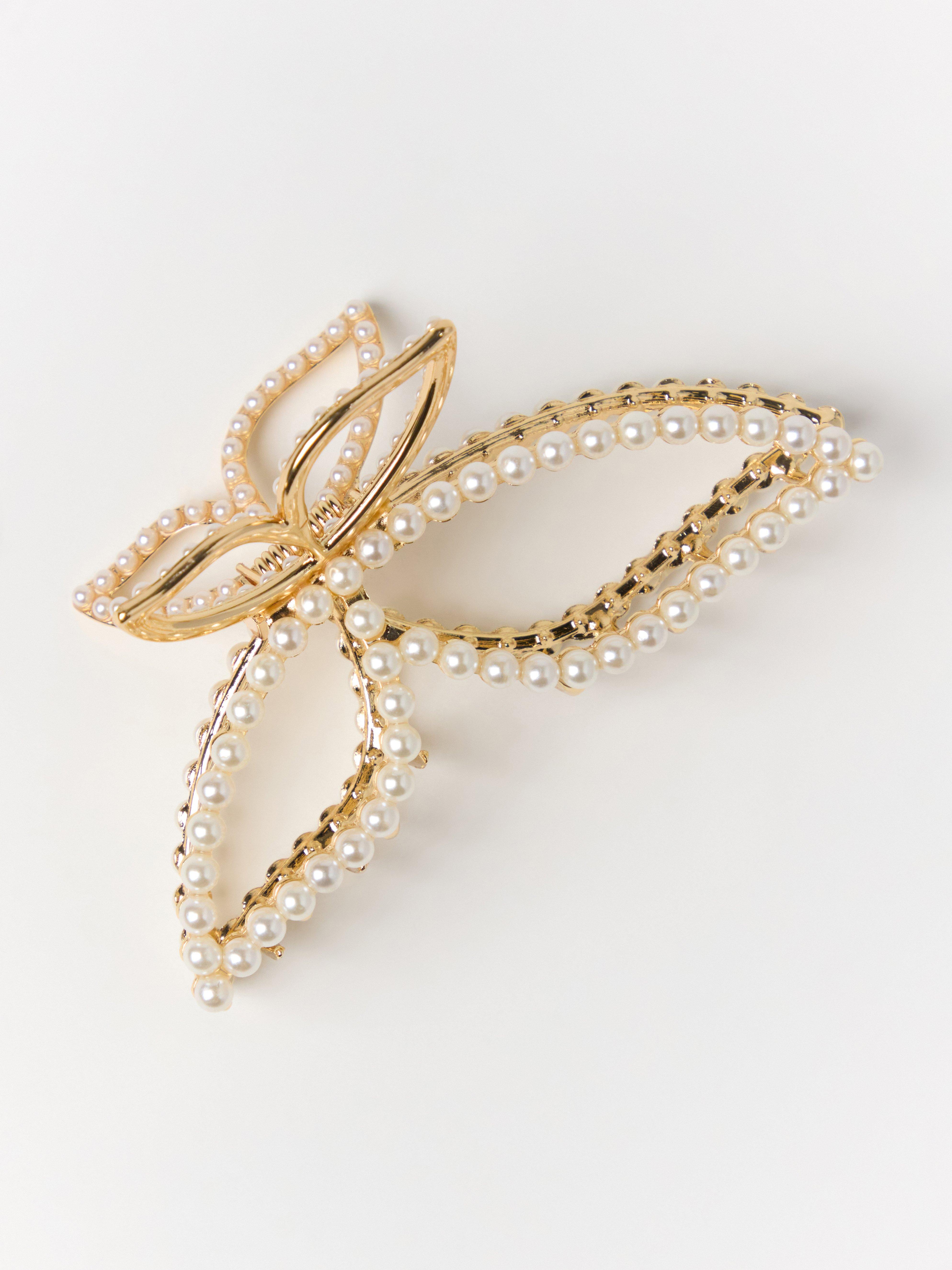 Skřipec do vlasů - Ženy - Metalická