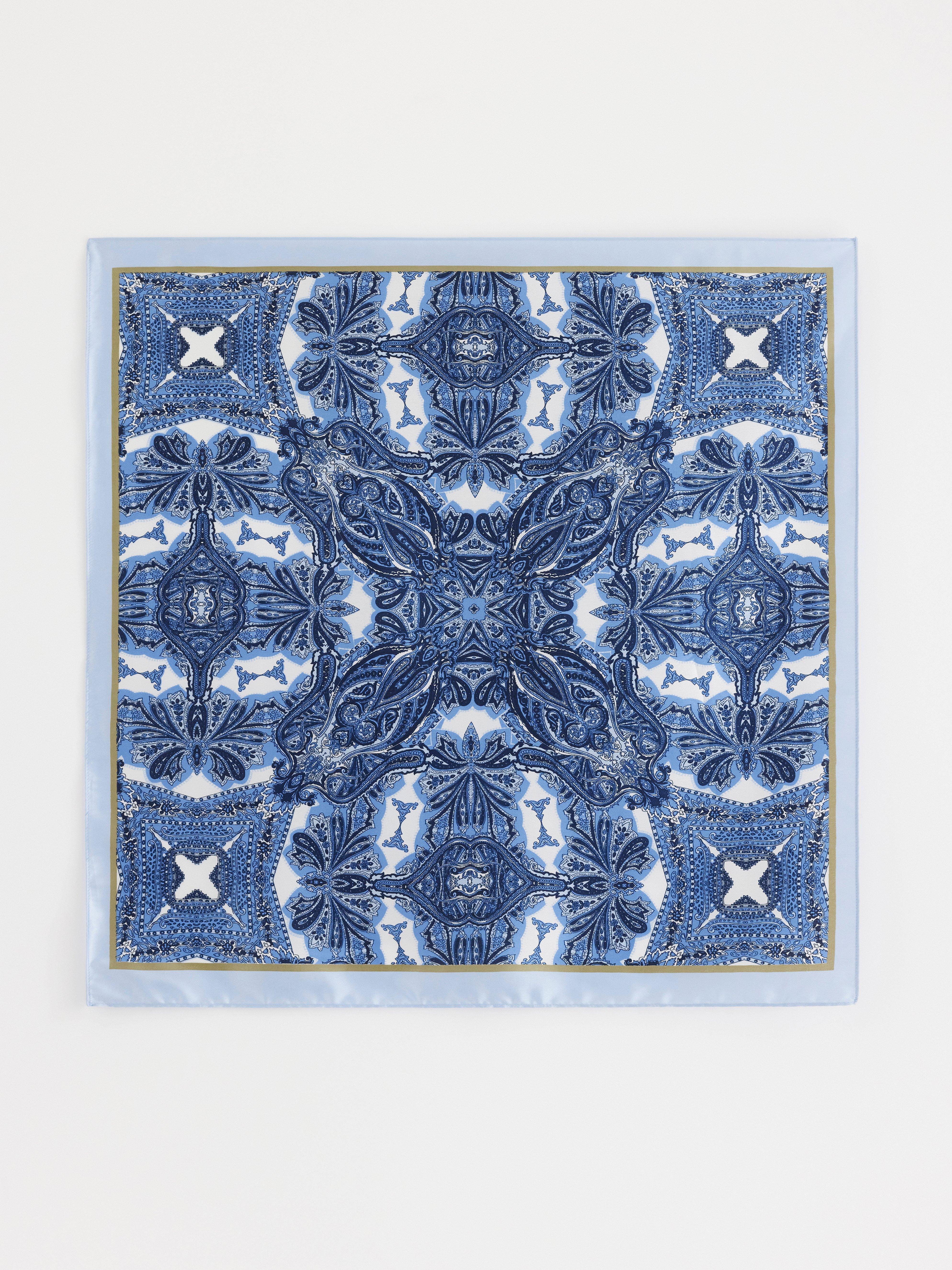 Scarf - Dam - Blå