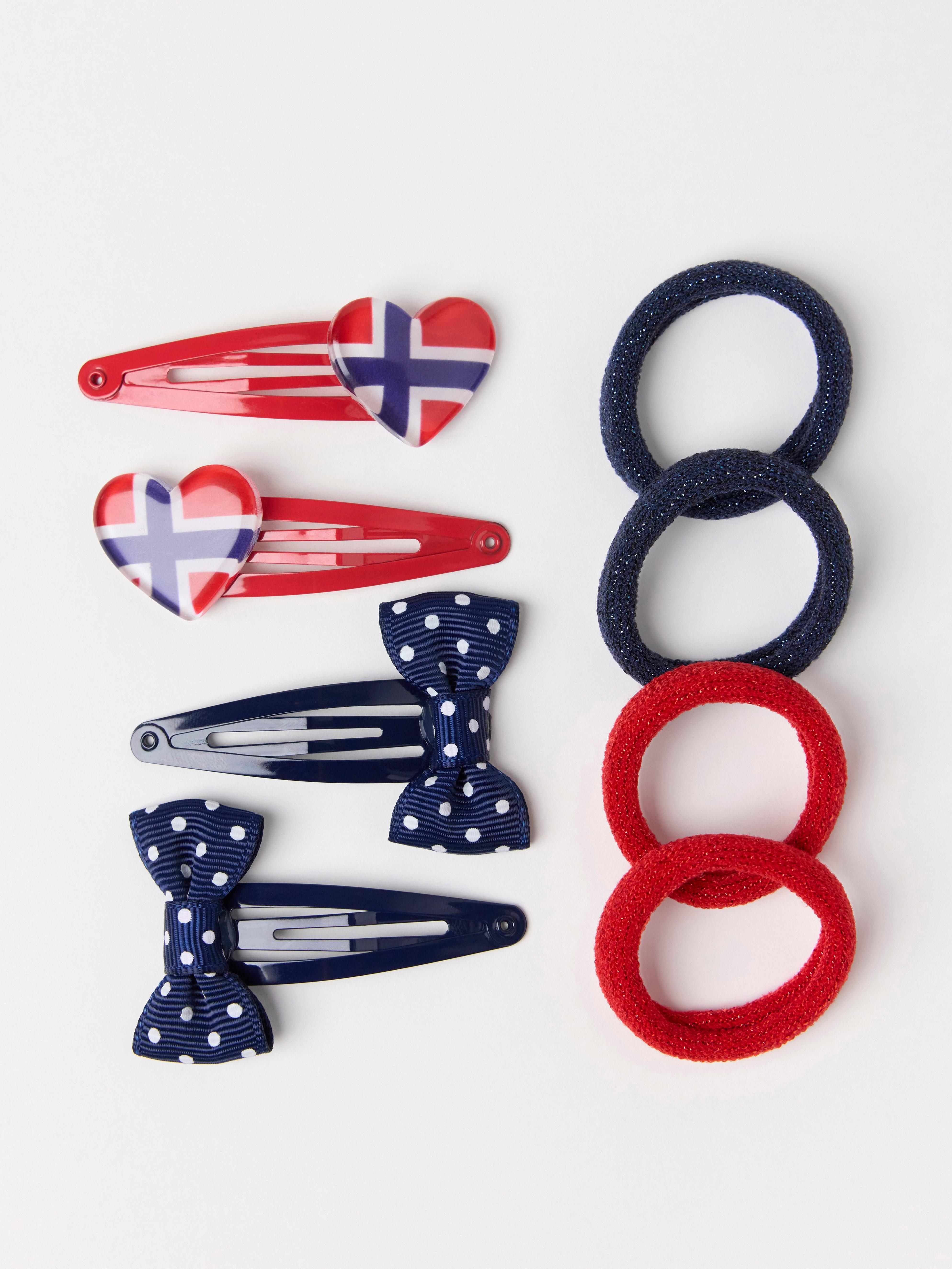 Hair Elastics - Kids Wear - Blue