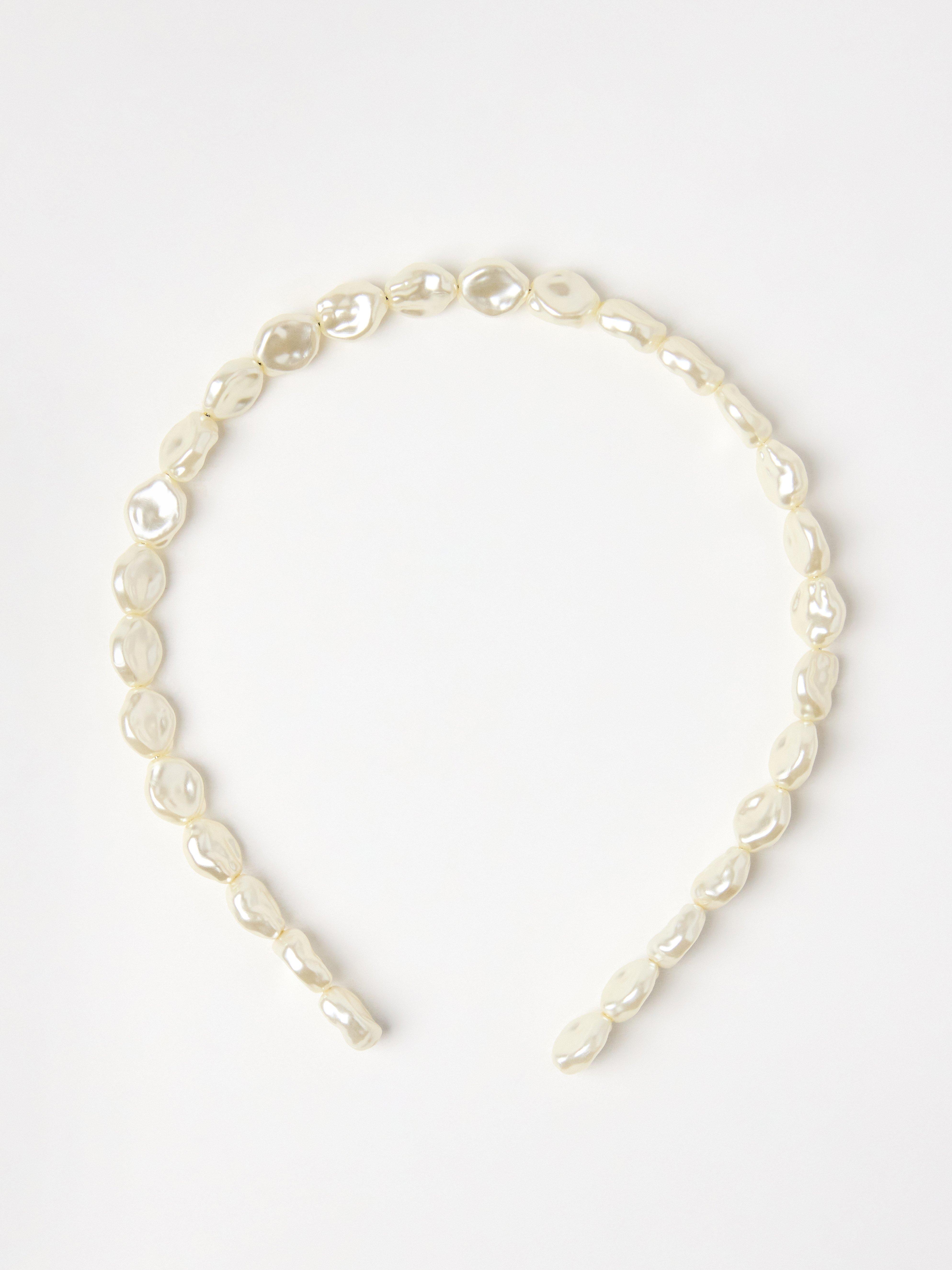 Diadem - Dame - Hvit