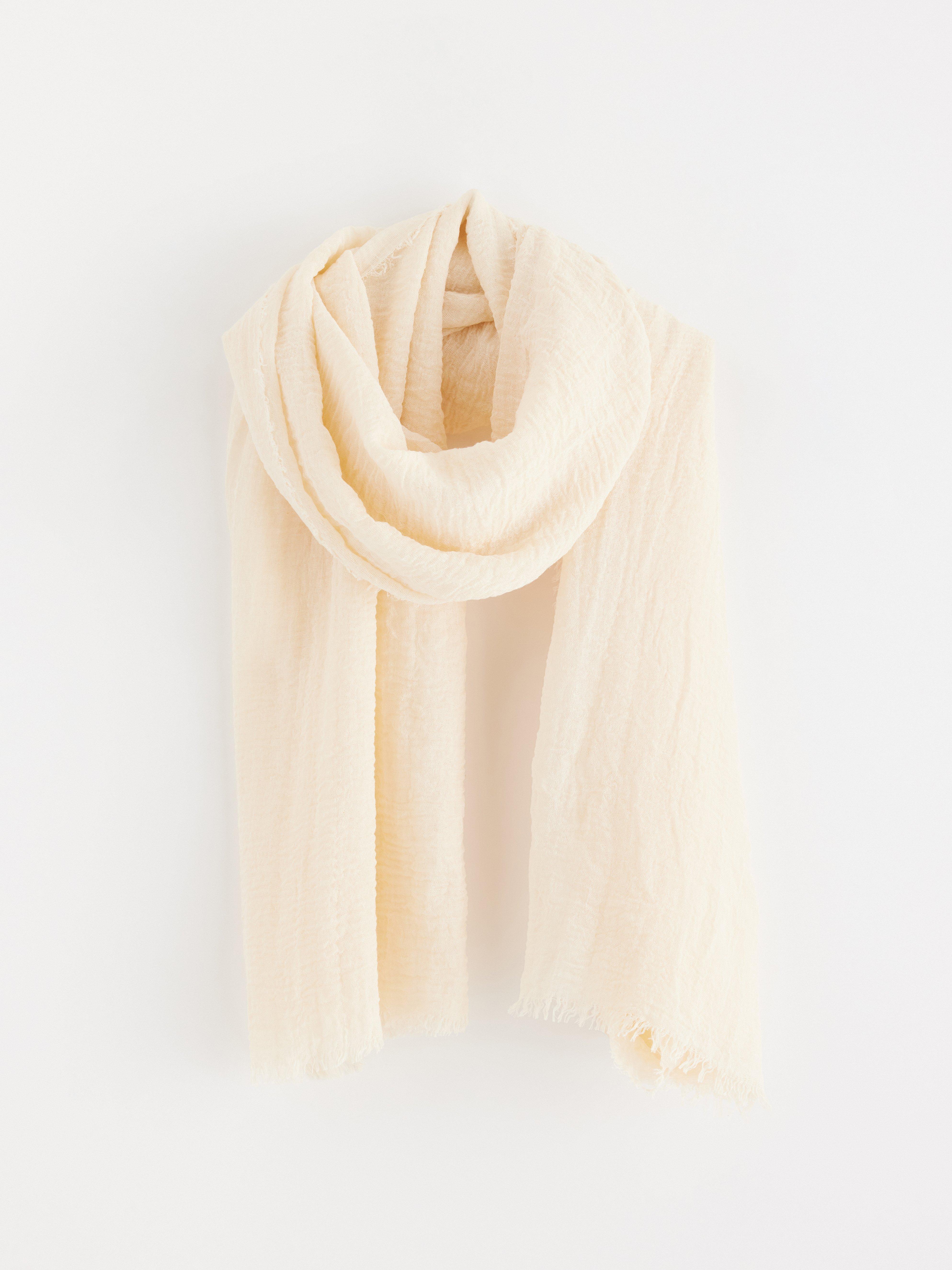 Scarf - Womens Wear - White