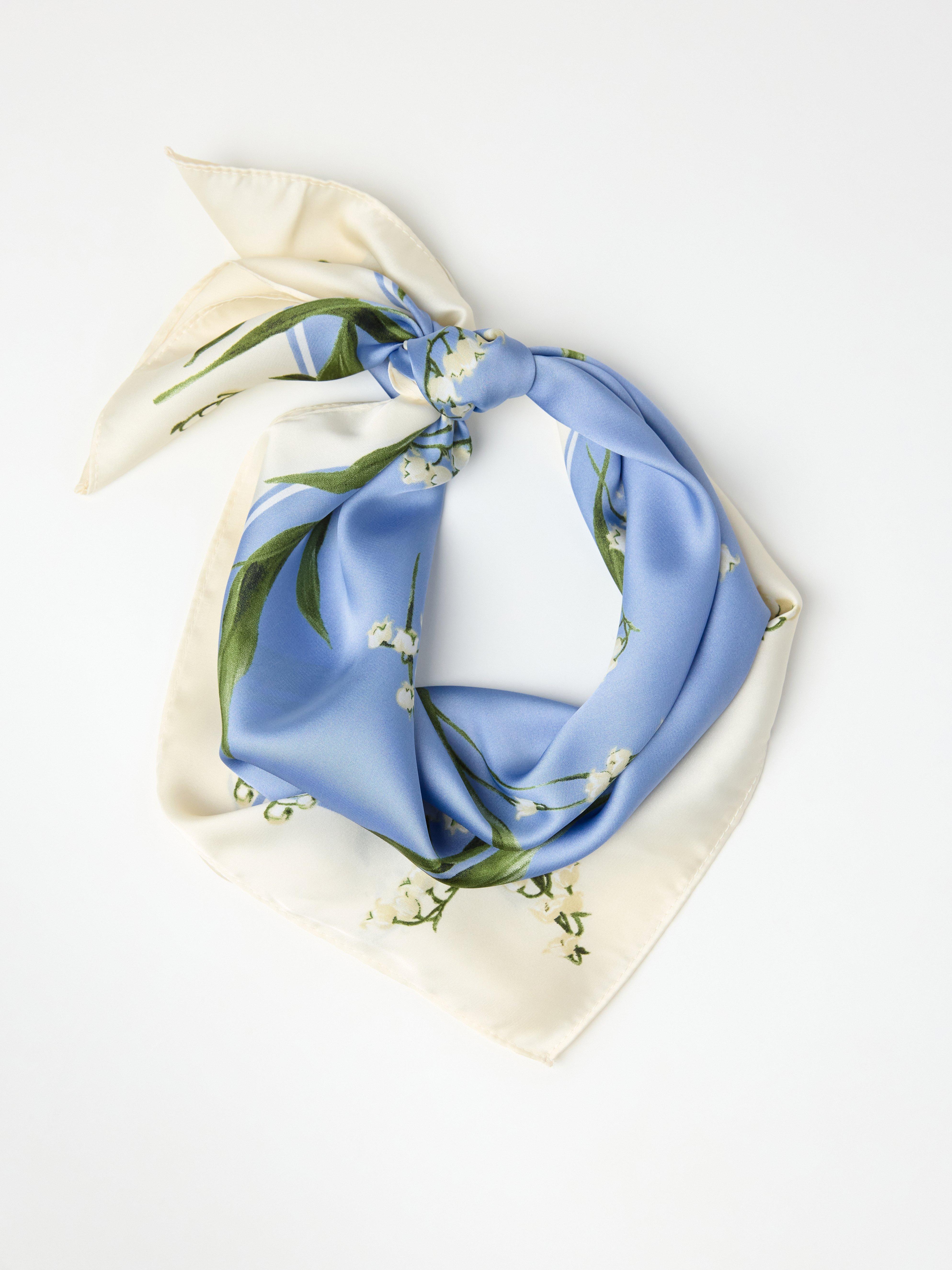 Skjerf - Dame - Blå