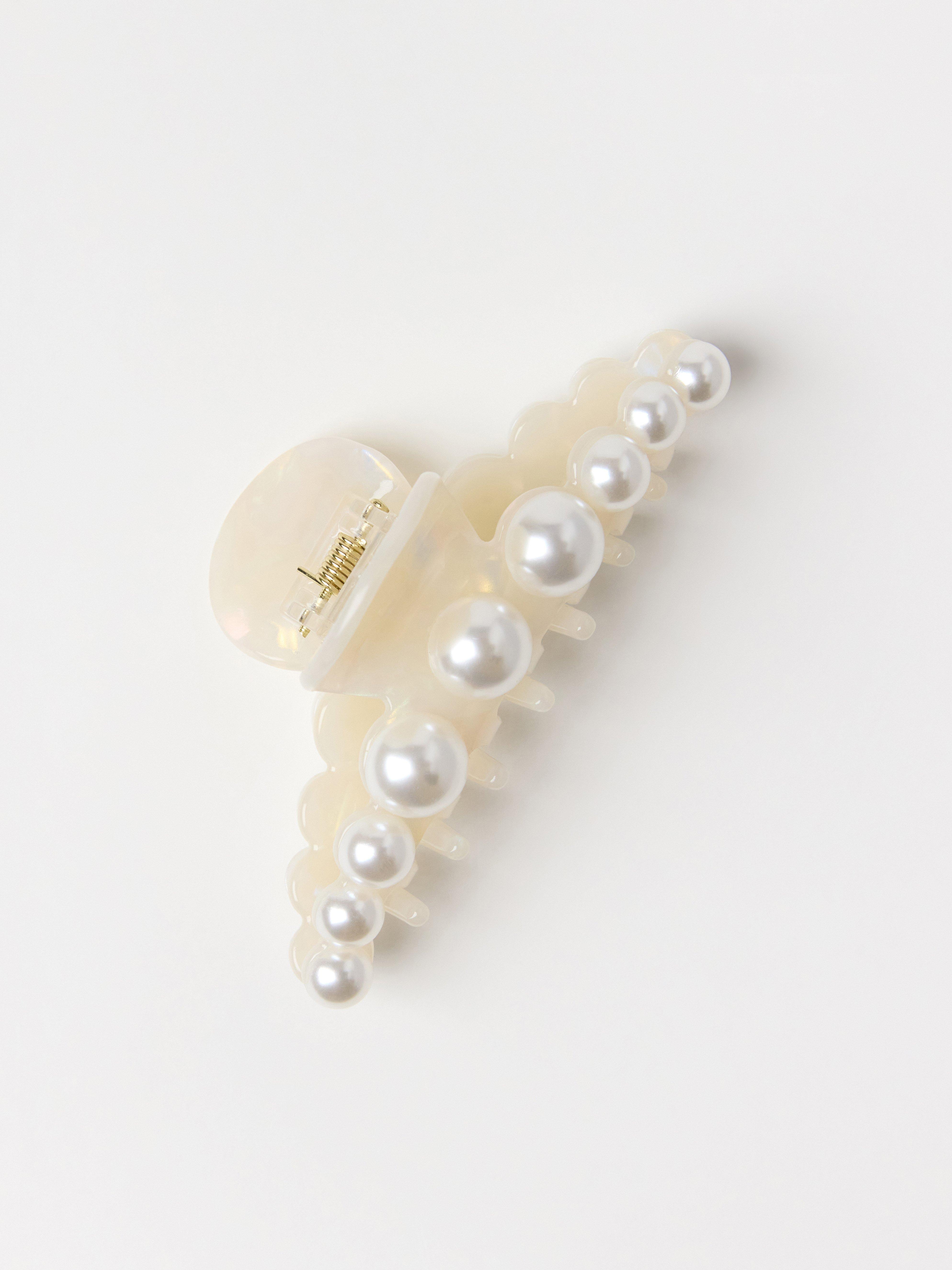 Hair Grip - Womens Wear - White