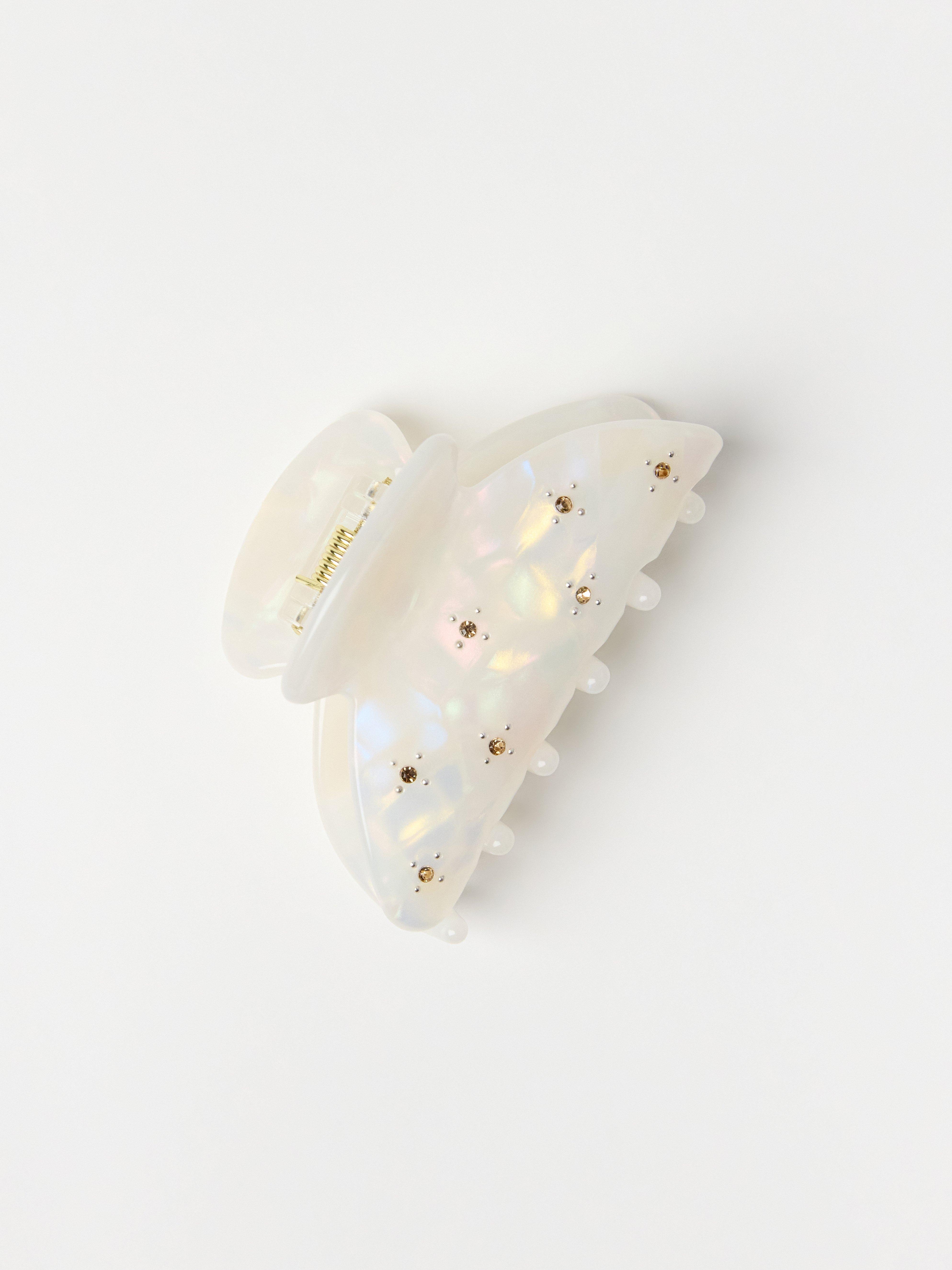 Hair Grip - Womens Wear - White