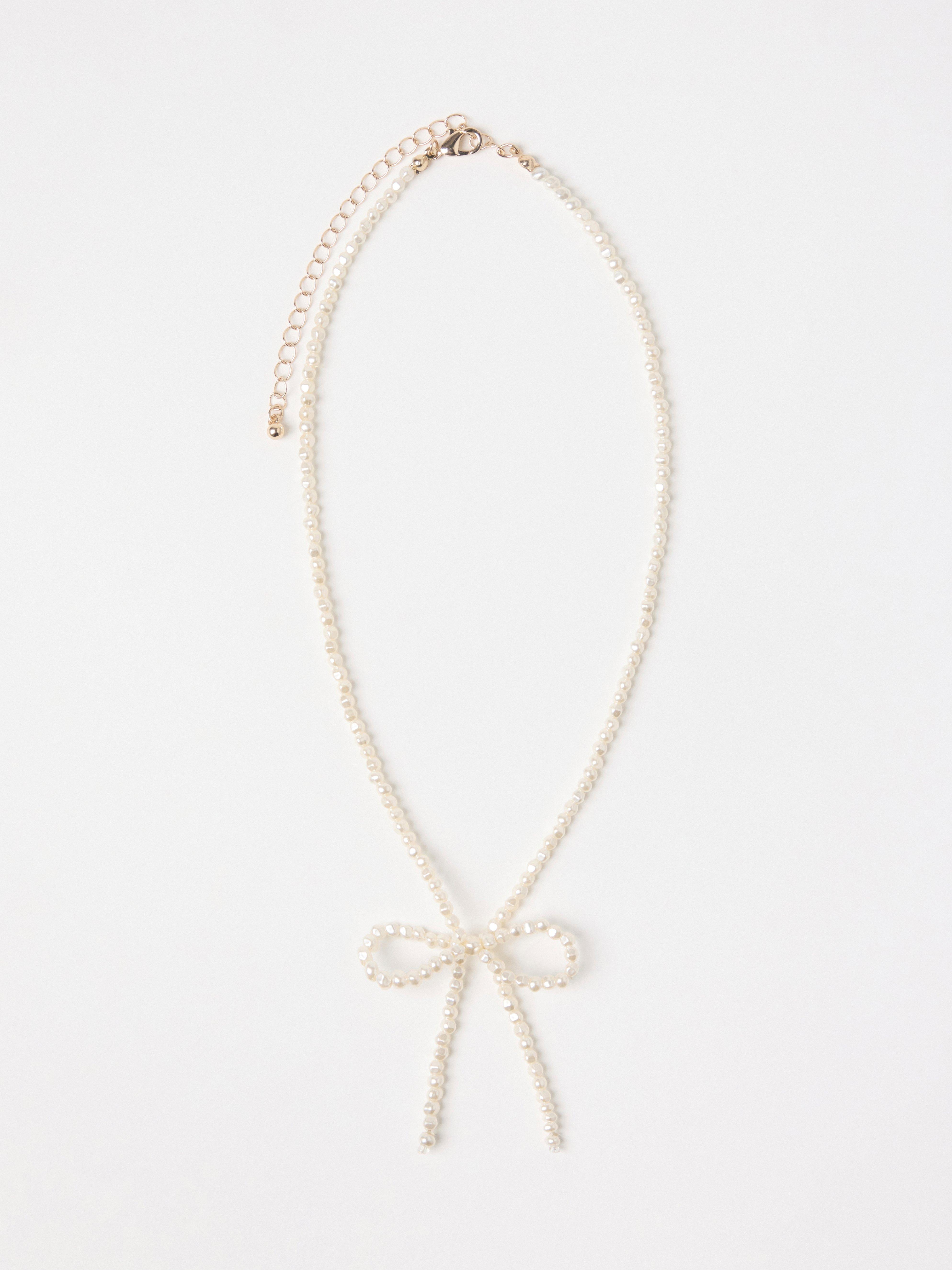 Necklace - Womens Wear - White