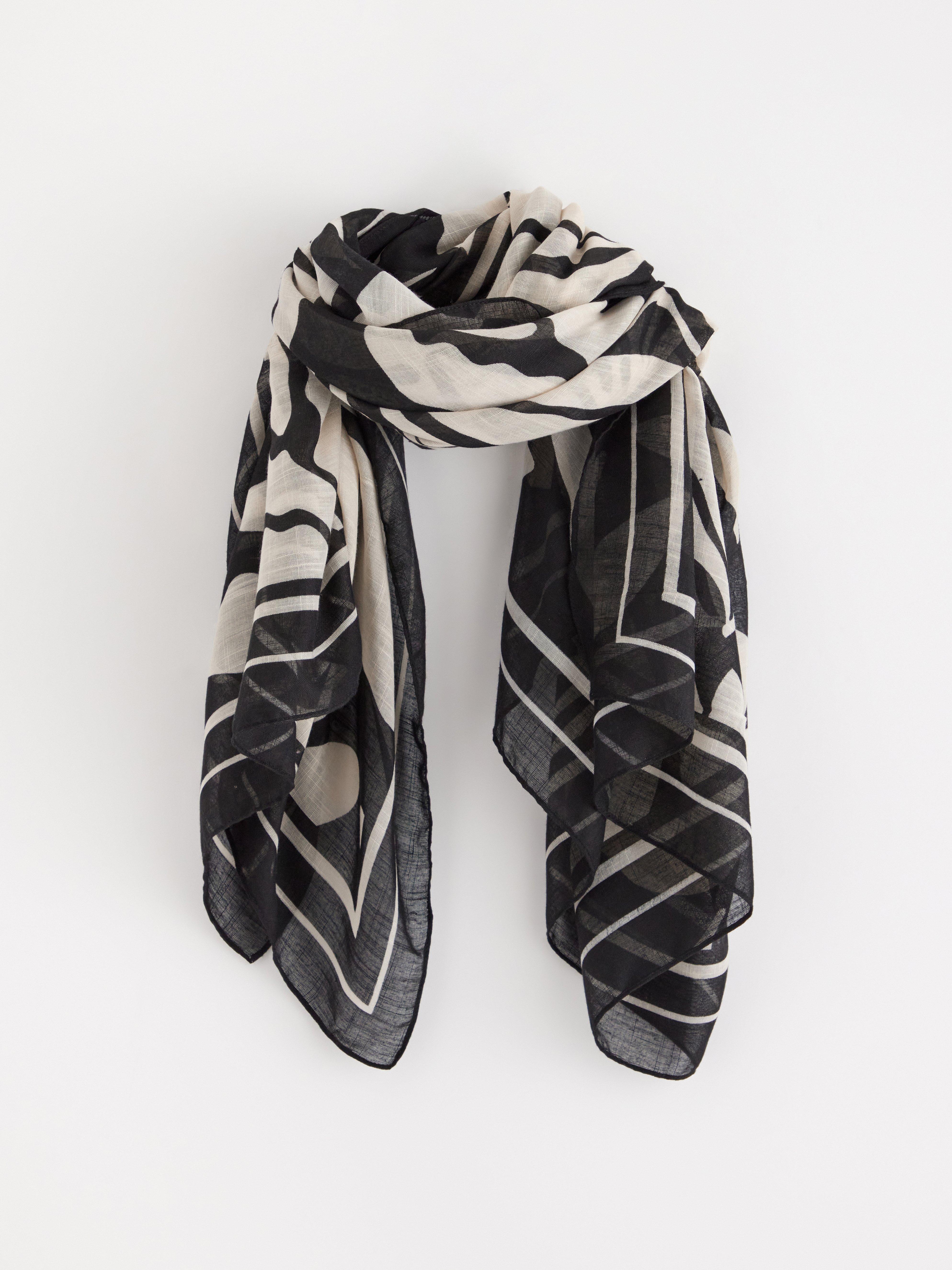 Scarf - Womens Wear - Black