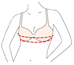 Björk strapless balconette bra with lace