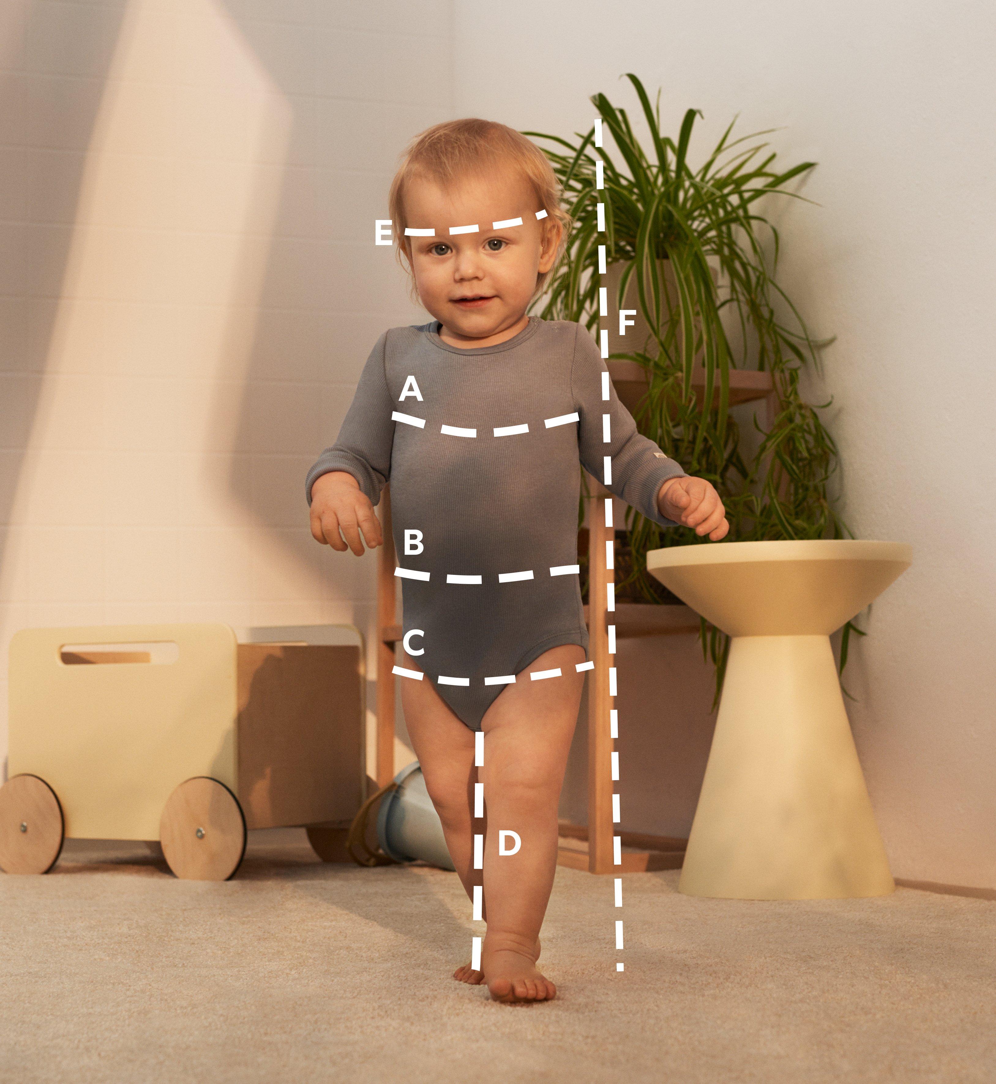 Baby Size Chart And Measuring Guide Lindex Europe