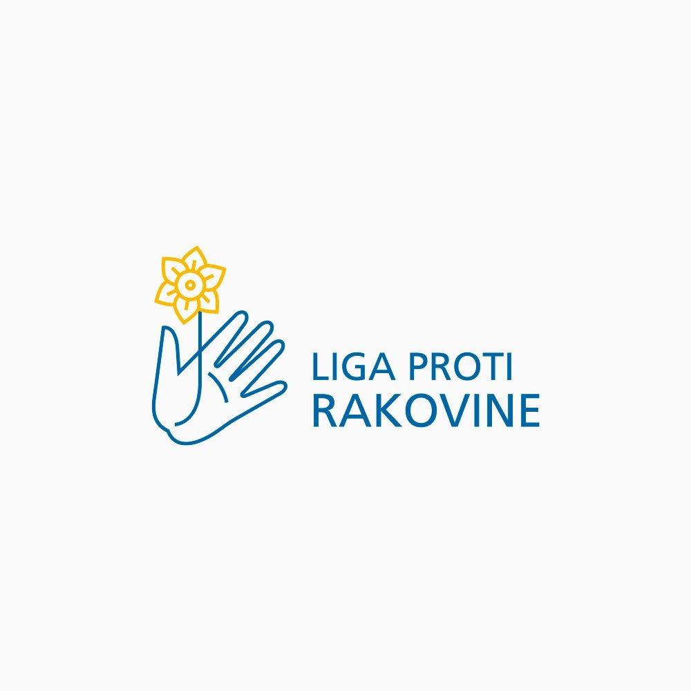 Logo Ligy proti rakovine. Ilustrácia.