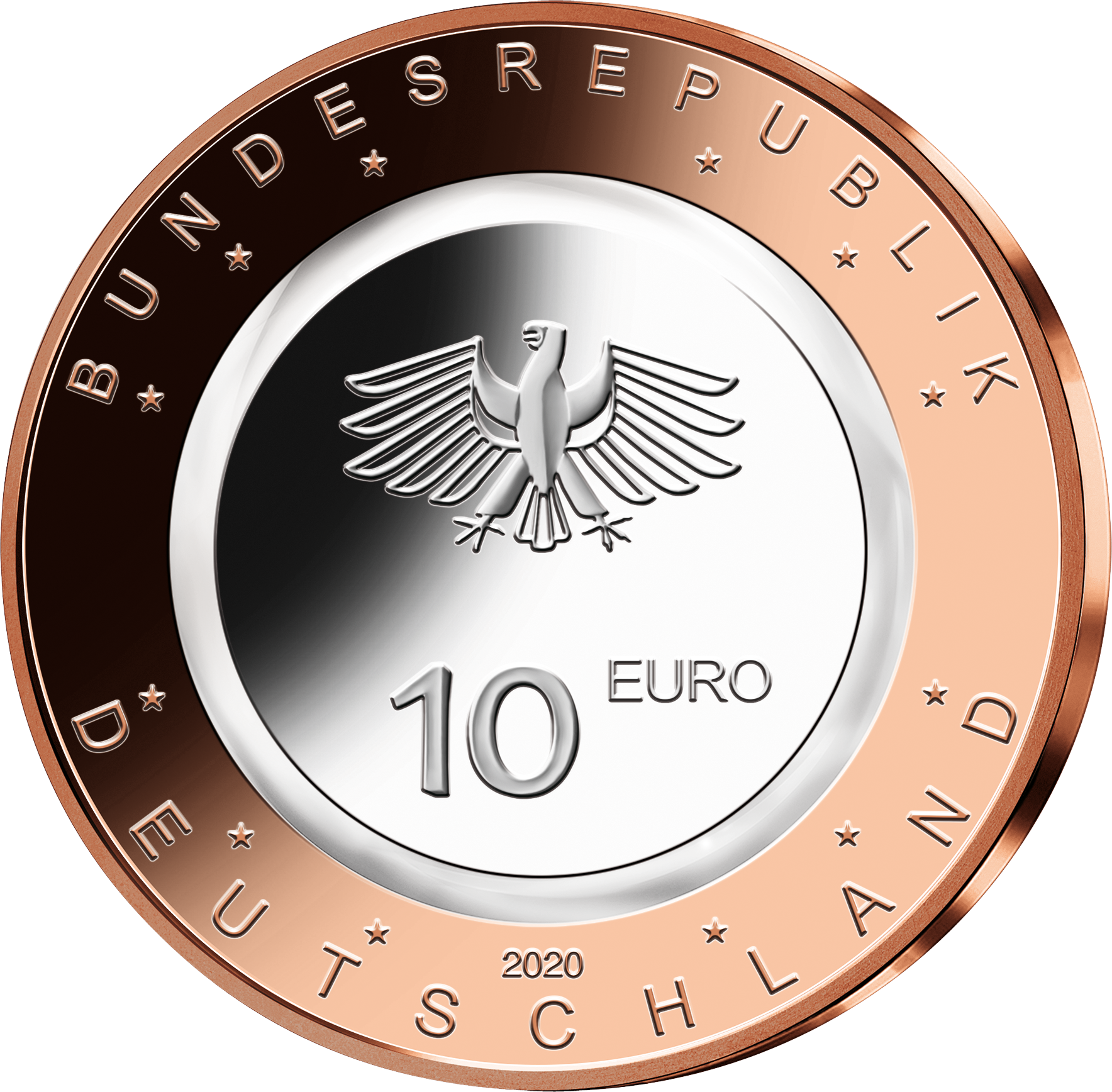 10 Euro Münze BRD 2020 &quot;An Land&quot; ST - münzen-gü0