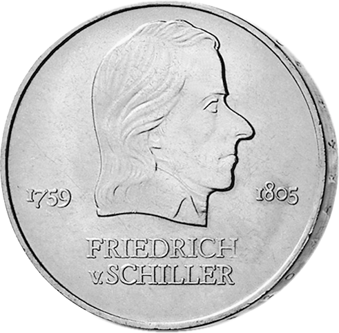 20 Mark DDR Gedenkmünze "Friedrich von Schiller"!