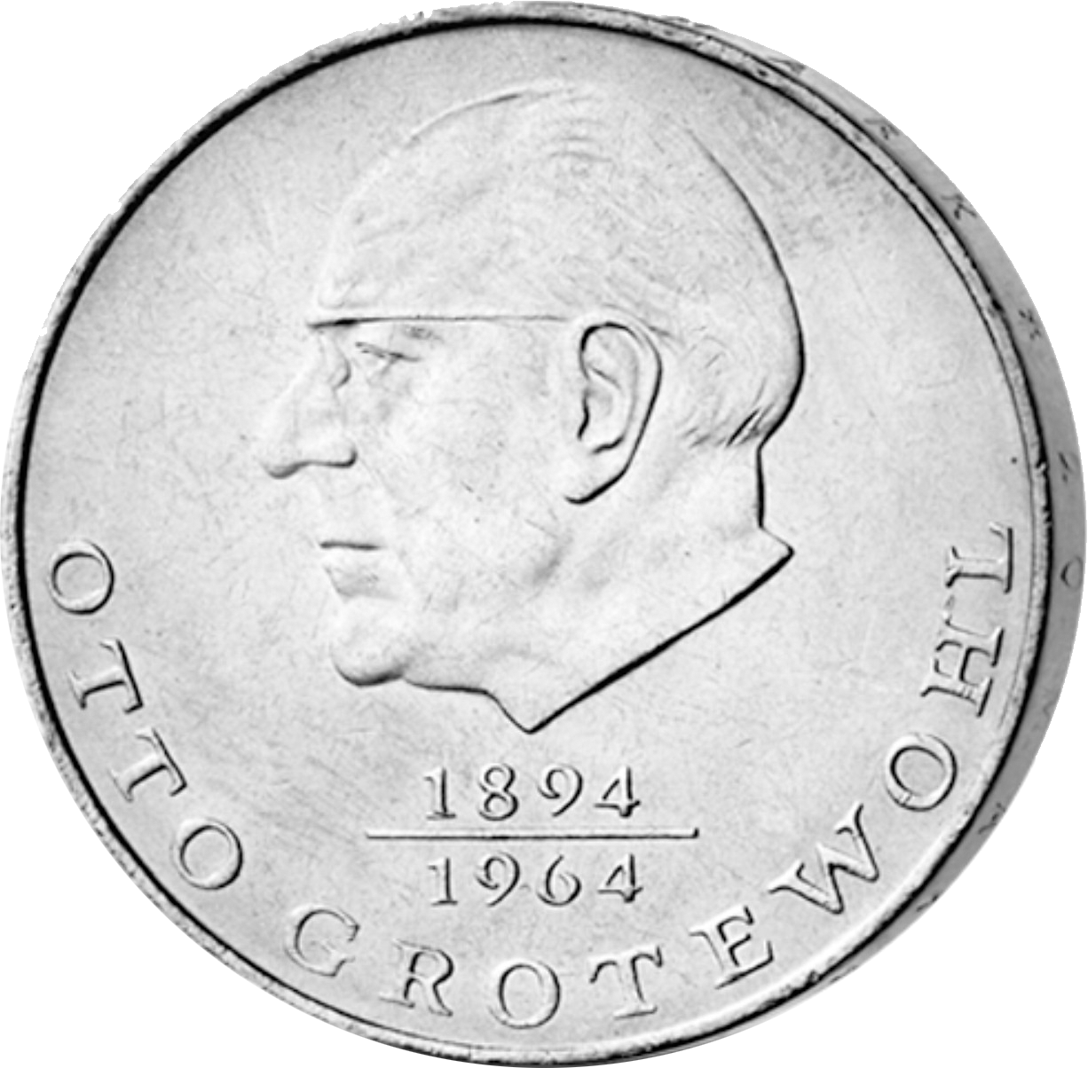 20 Mark DDR Gedenkmünze "Otto Grotewohl"!