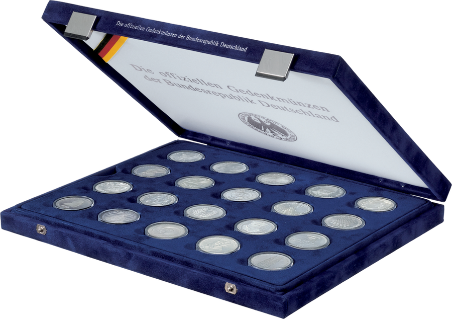 Alle 5-DM-Gedenkmünzen von 1966 bis 1986 komplett!