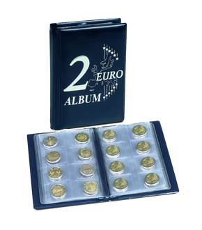 Taschenalbum ROUTE 2-Euro für 48 x 2-Euro-Münzen