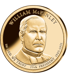 25. US-Präsidenten Dollar 'William McKinley'