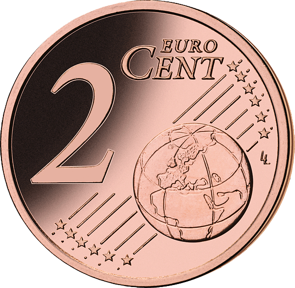2-Cent-Münze