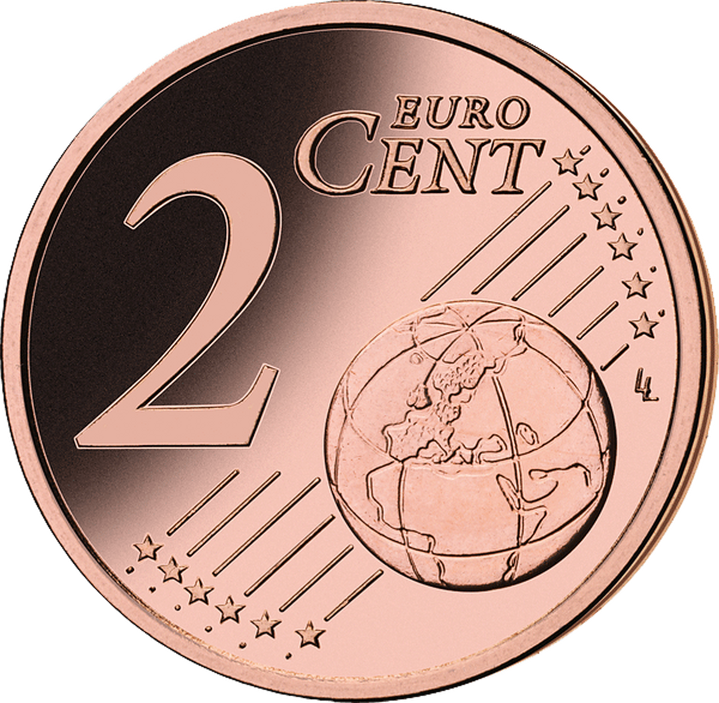 2-Cent-Münze